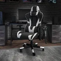 X20 White and Black Gaming Swivel Chair | RC Willey