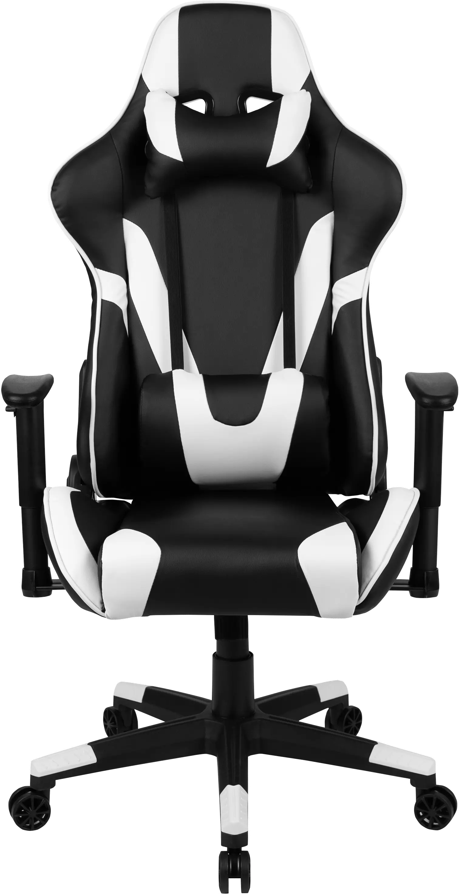 X20 White and Black Gaming Swivel Chair-1