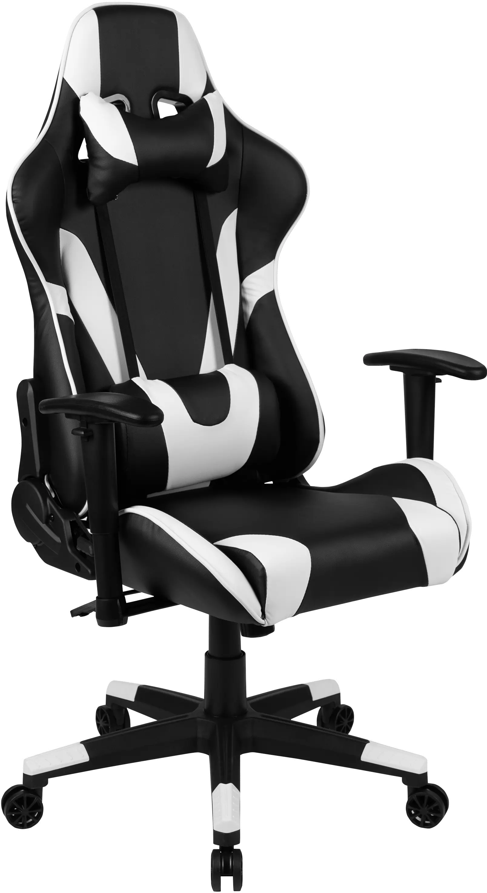 X20 White and Black Gaming Swivel Chair-4