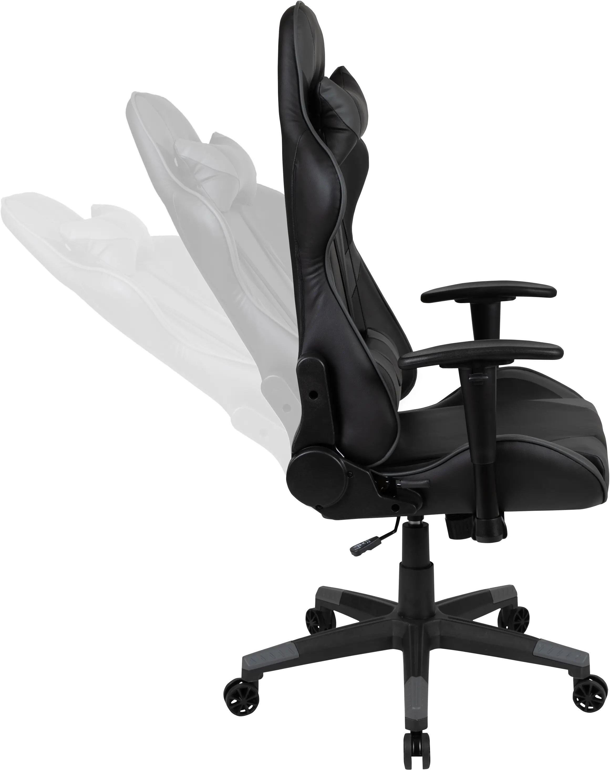 X20 Gray and Black Gaming Swivel Chair-7