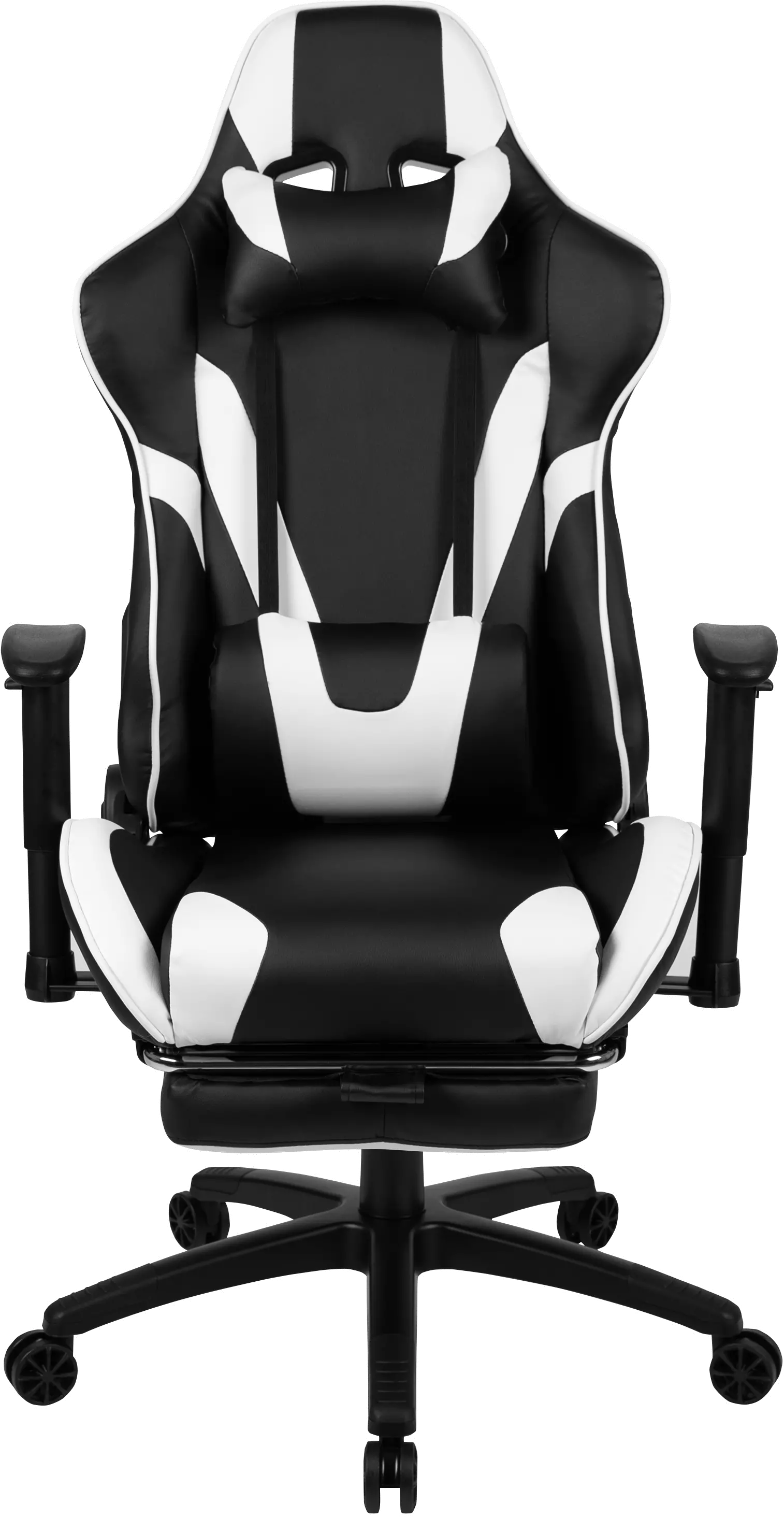 X30 White and Black Gaming Swivel Chair-1