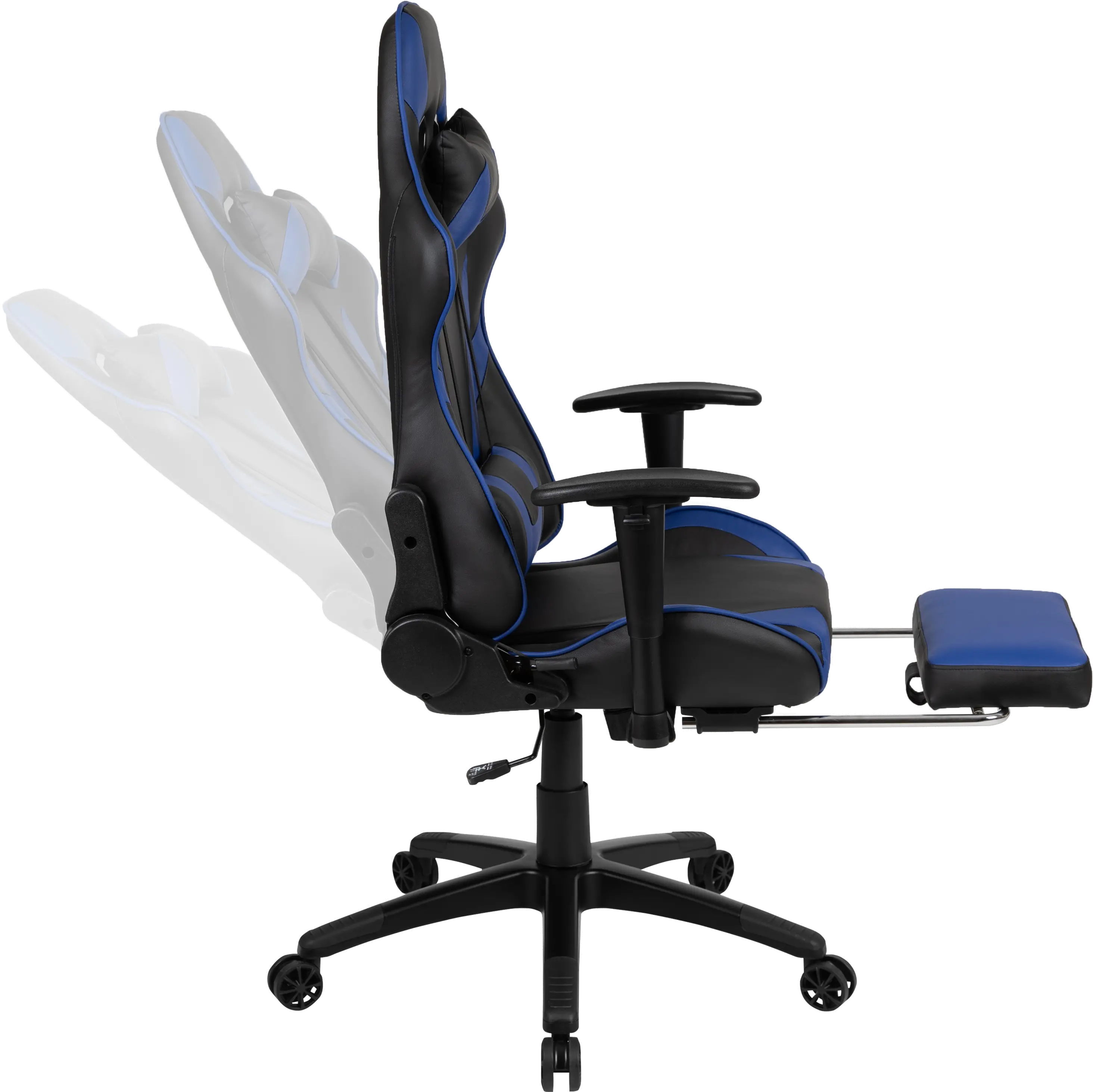 X30 Blue and Black Gaming Swivel Chair-7