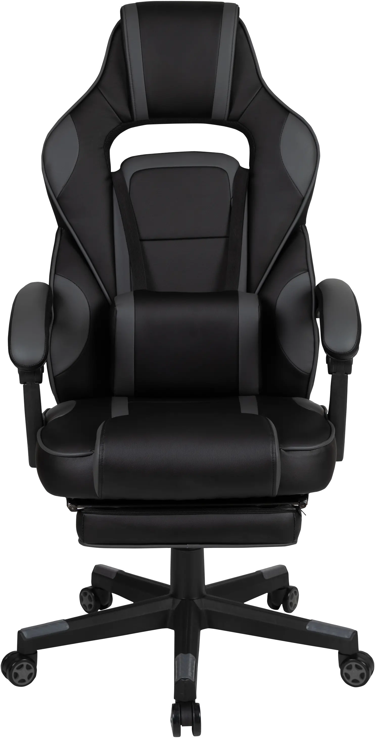 Gray and Black Gaming Swivel Chair - X40-4