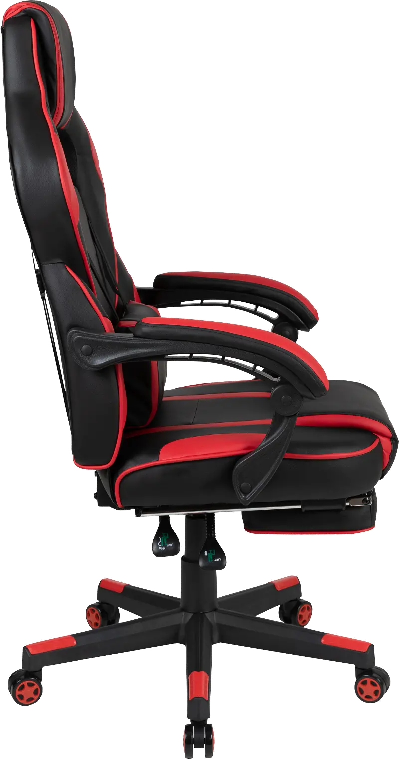 Red and Black Gaming Swivel Chair - X40 | RC Willey