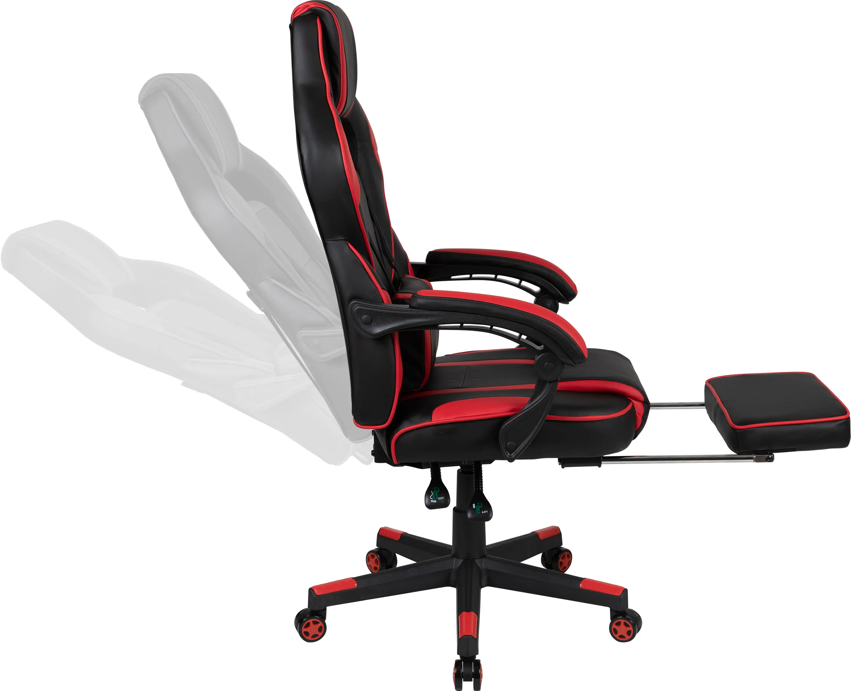 Red and Black Gaming Swivel Chair - X40-6