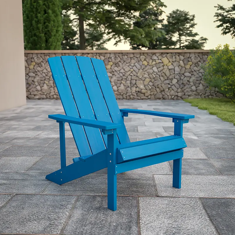 Blue Adirondack Chair-2