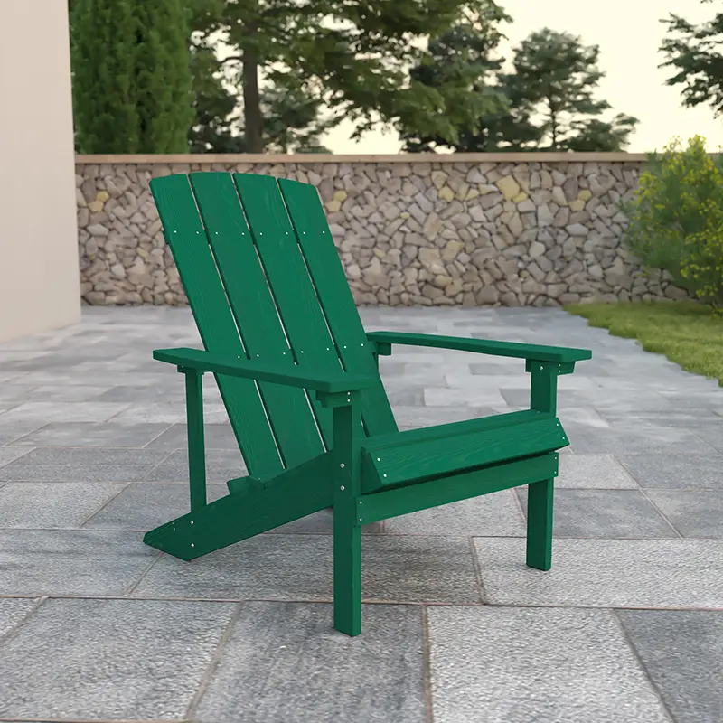 Green Adirondack Chair-2
