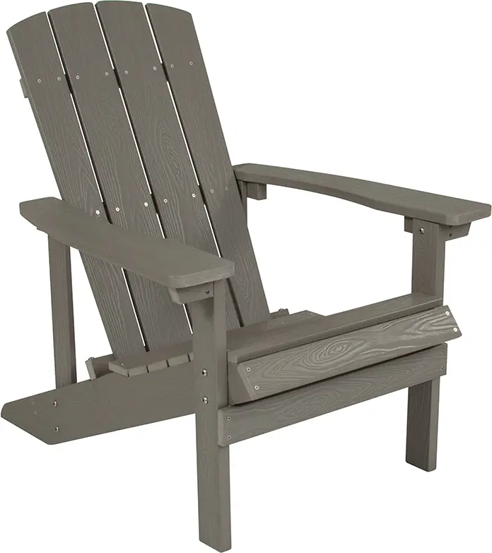 Gray Adirondack Chair-1