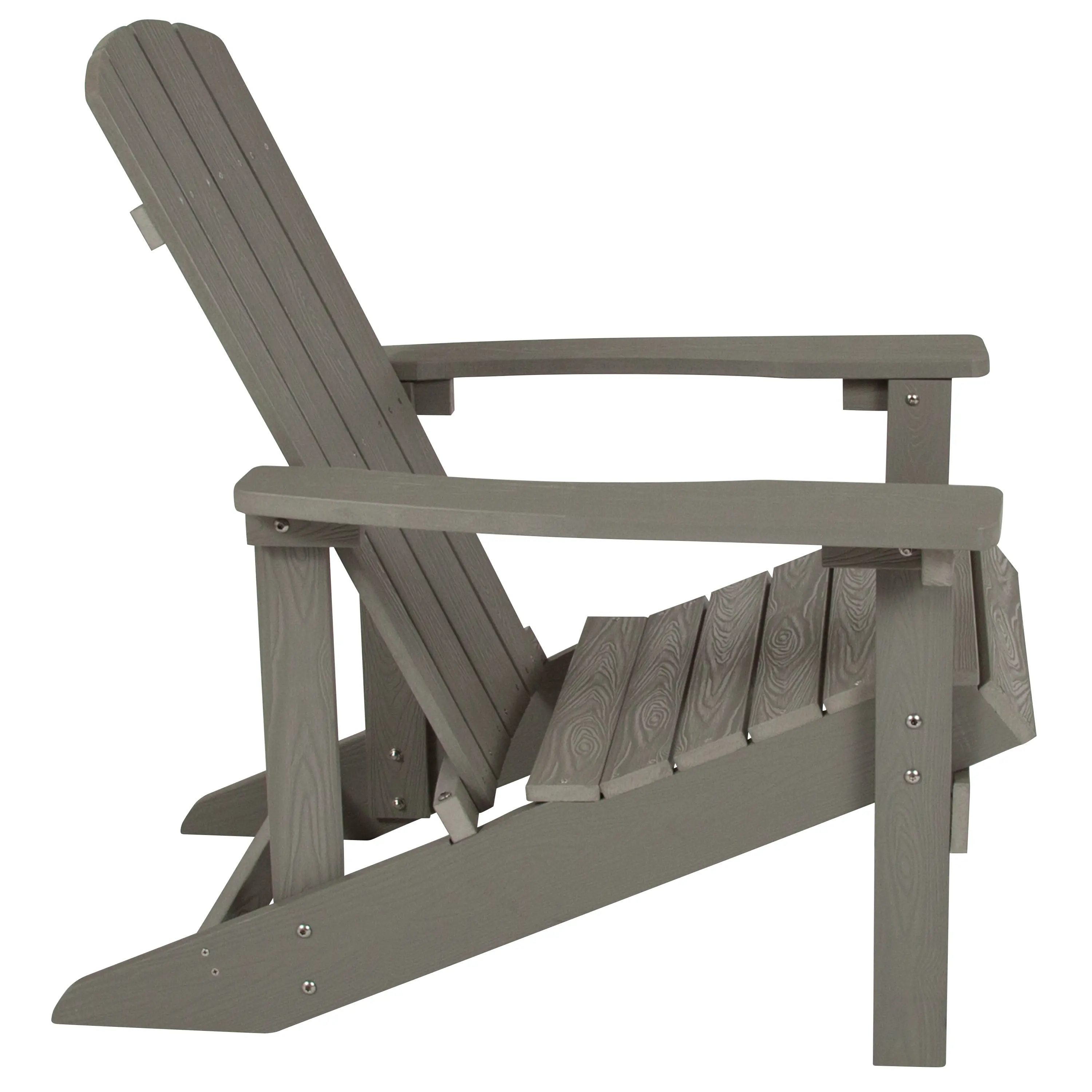 Gray Adirondack Chair-5