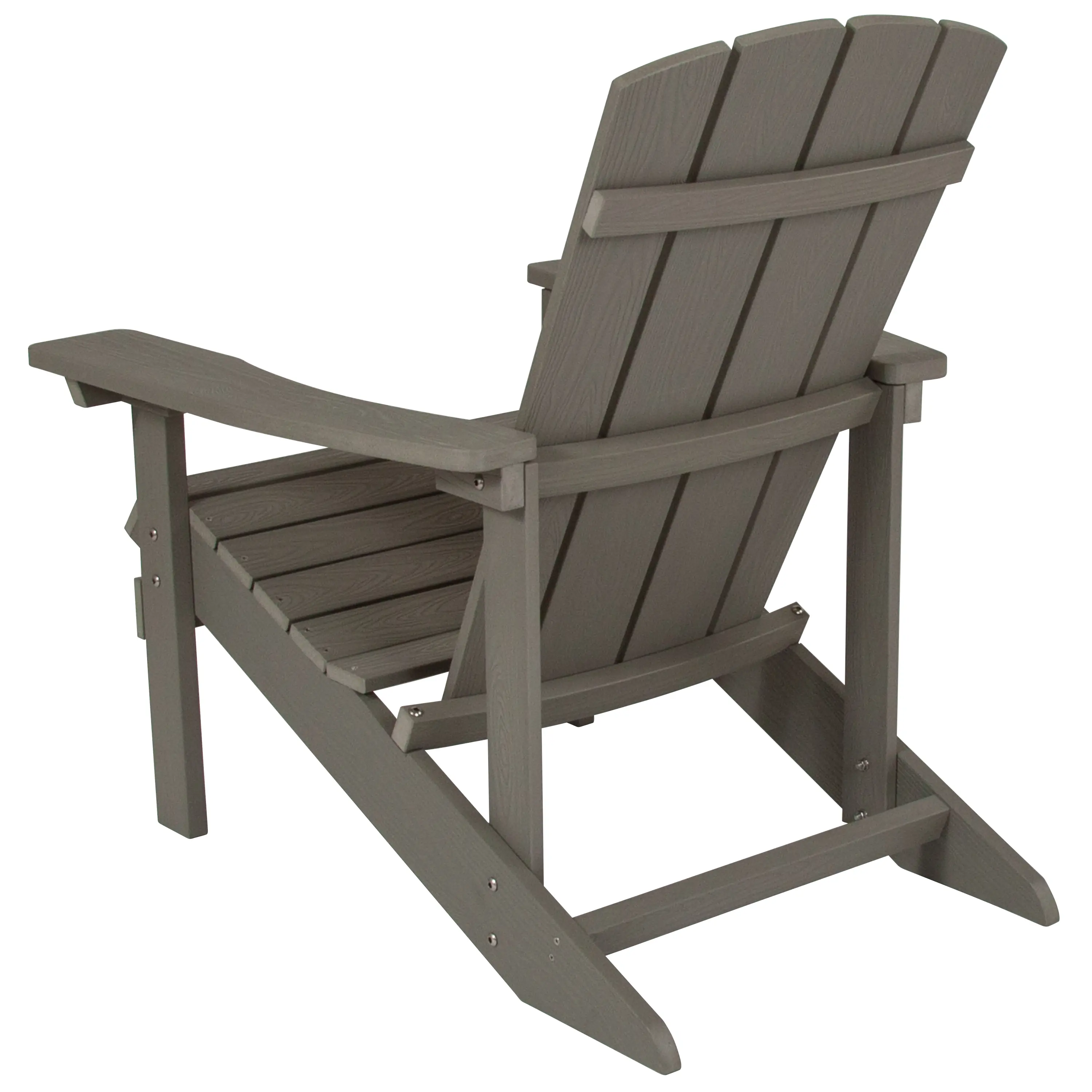 Gray Adirondack Chair-6