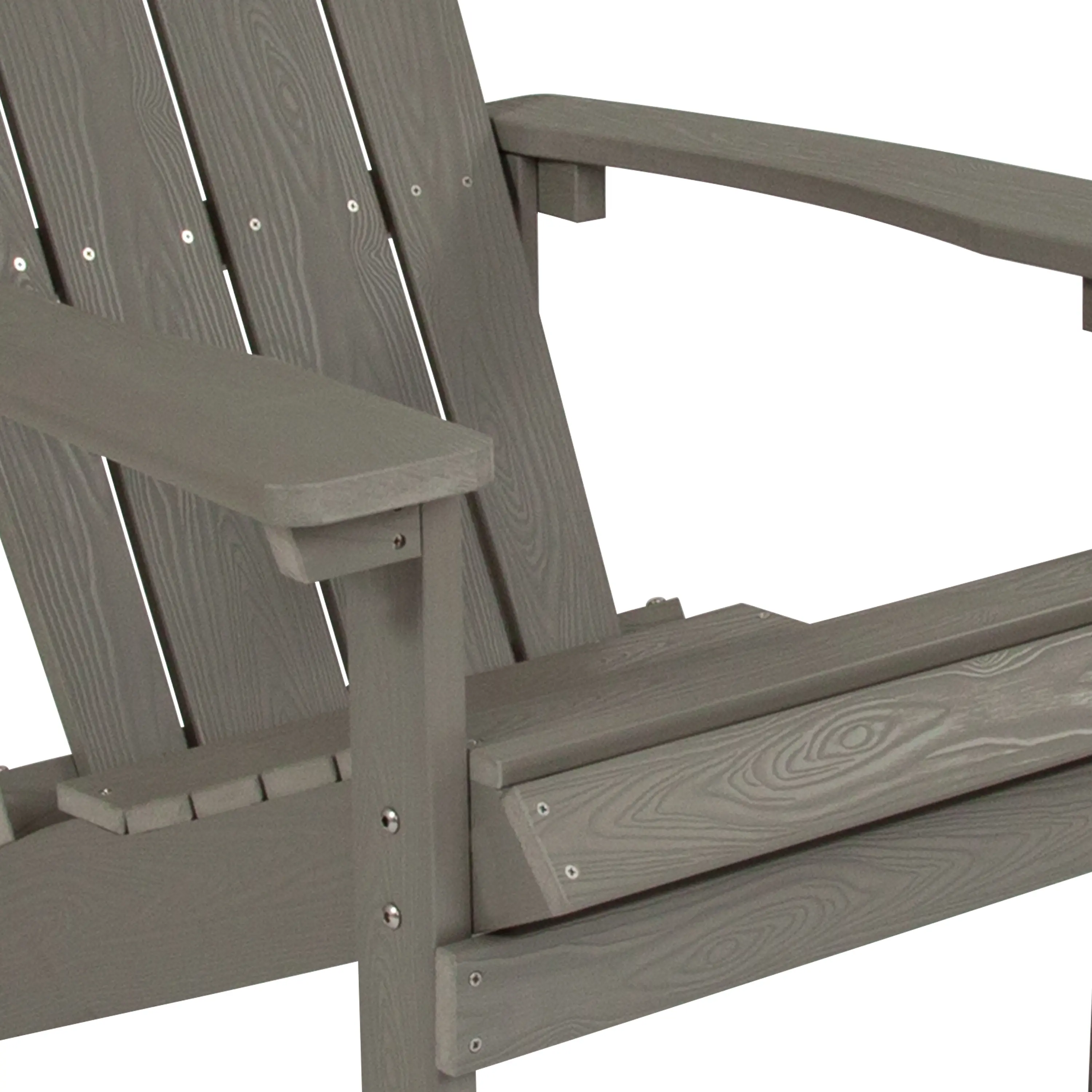 Gray Adirondack Chair-7