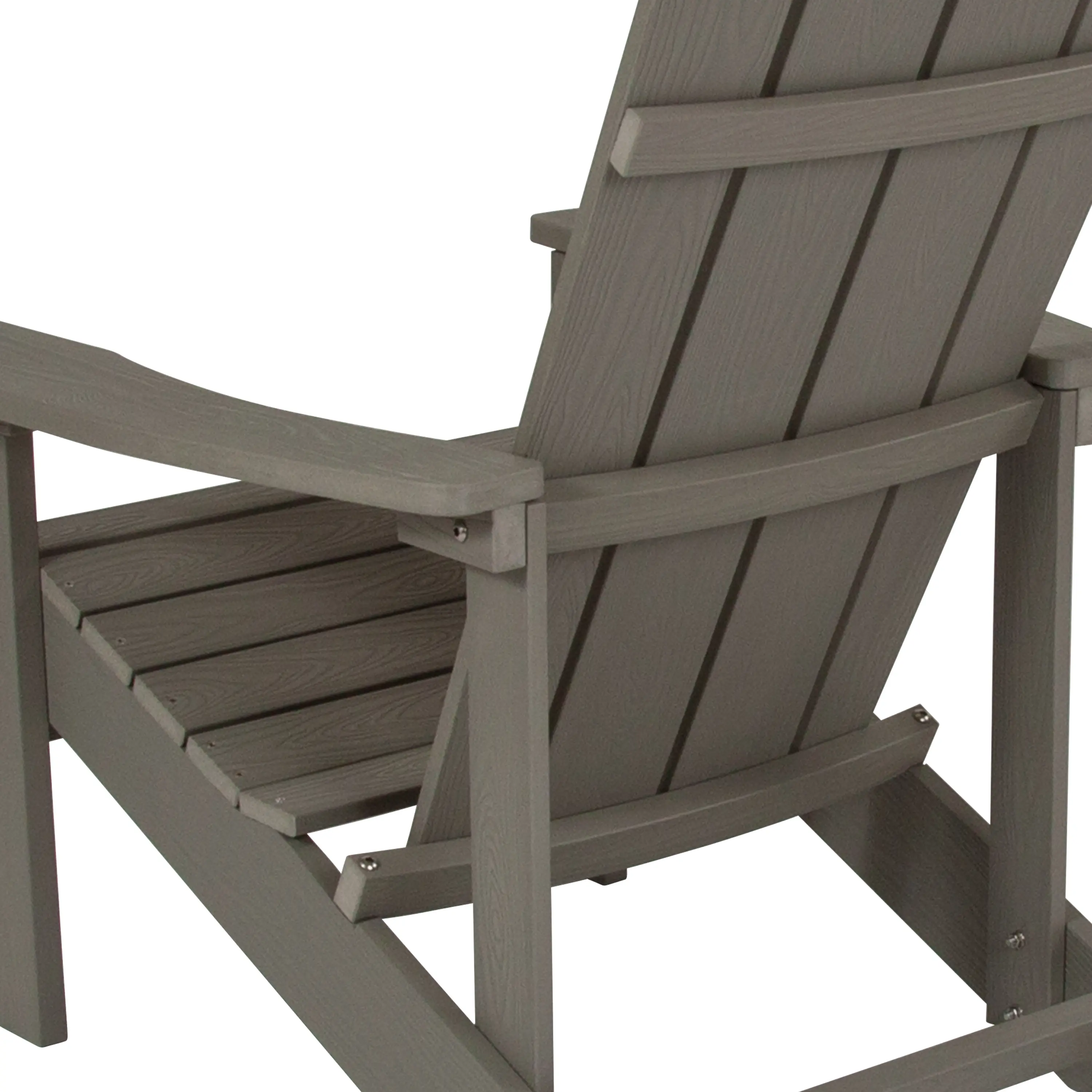 Gray Adirondack Chair-8