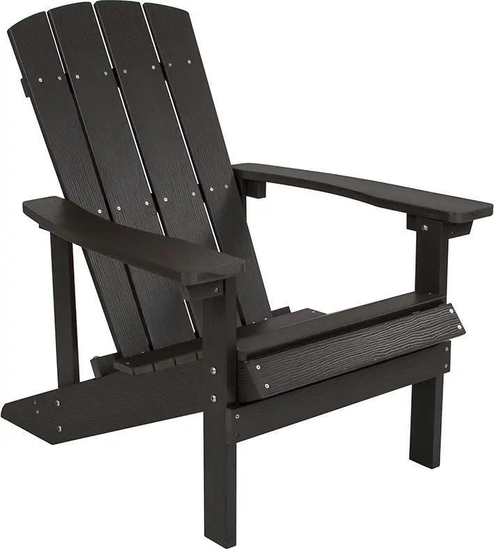 Black Adirondack Chair-1
