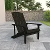 Black Adirondack Chair