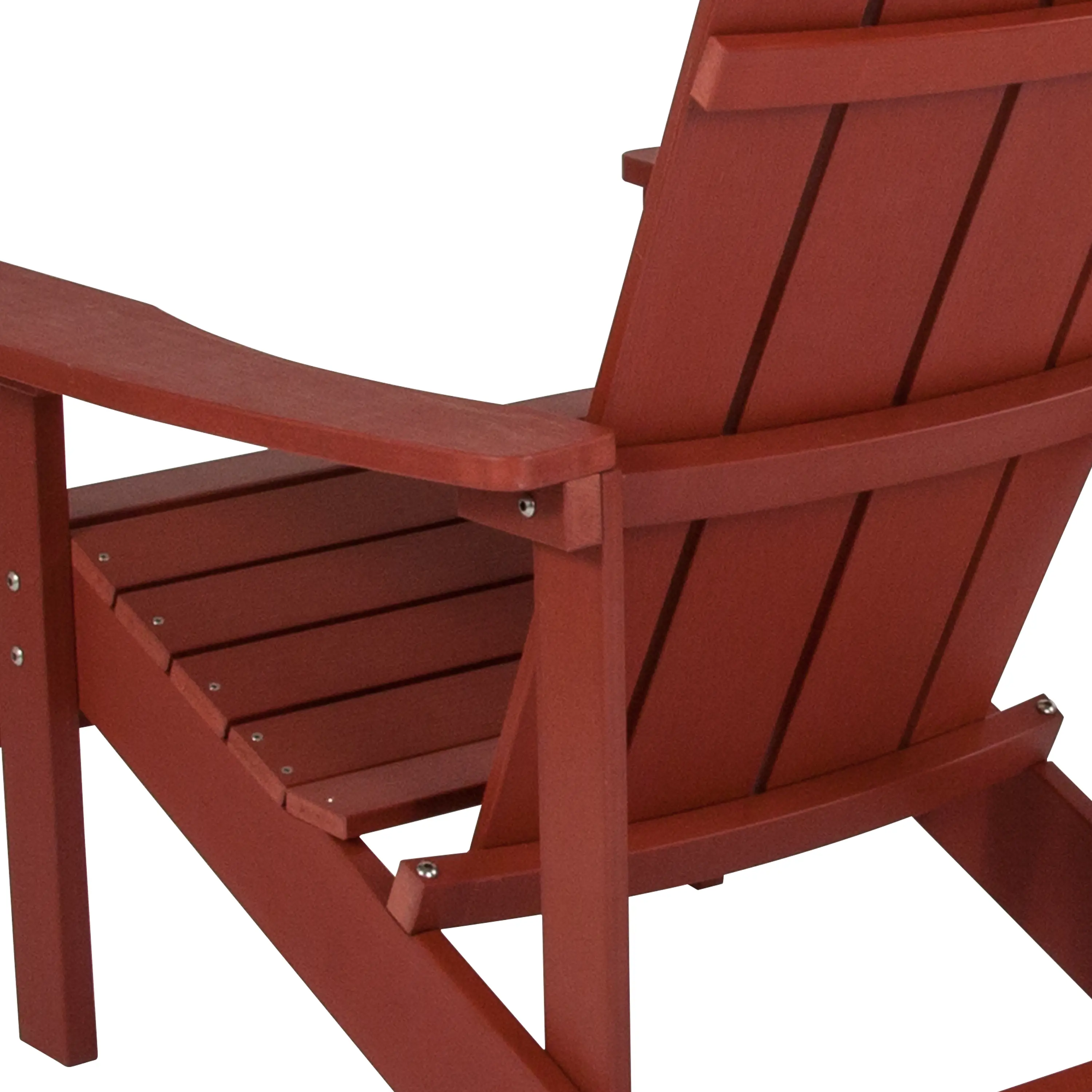 Red Adirondack Chair-8
