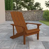 Brown Adirondack Chair