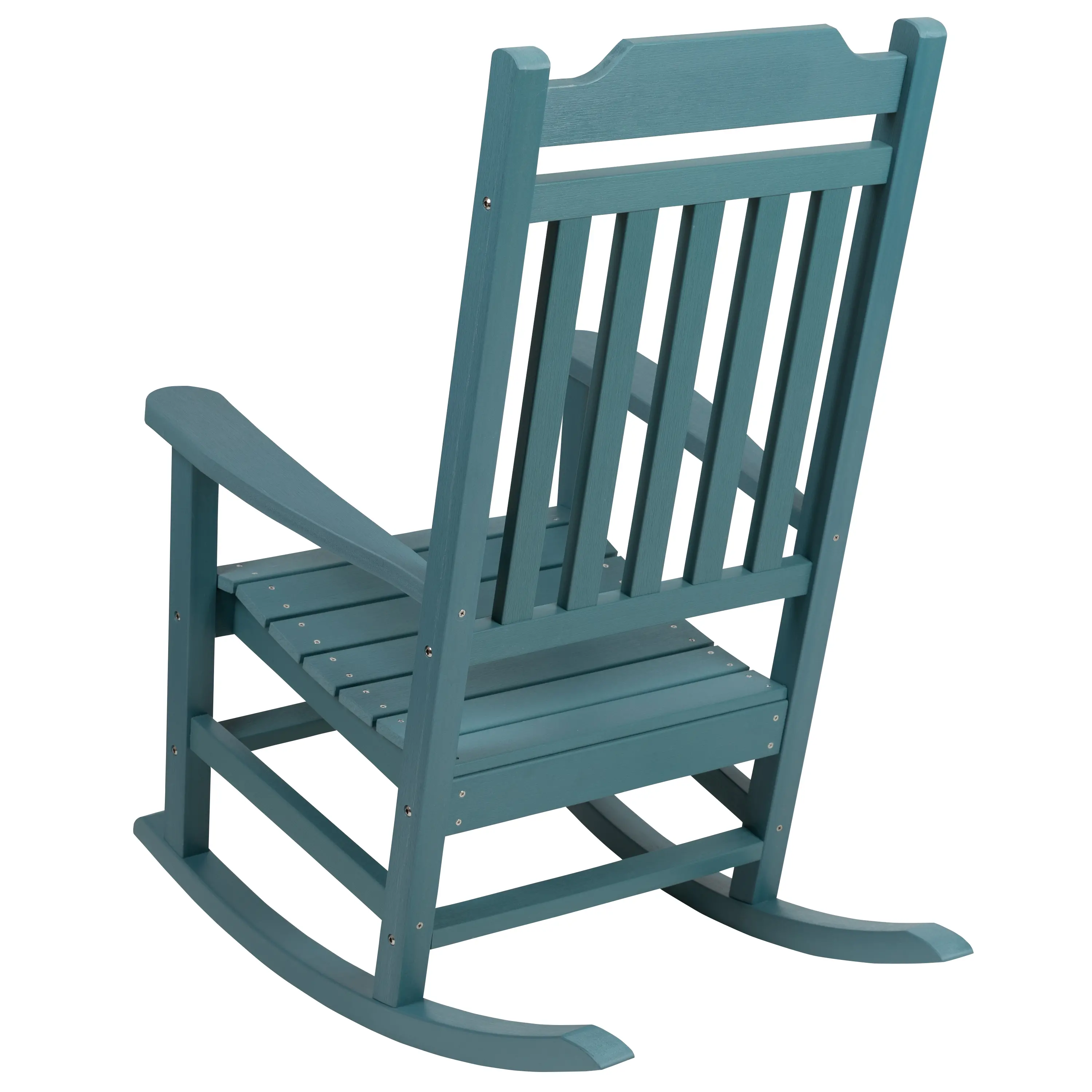 All-Weather Green Rocking Chair-6