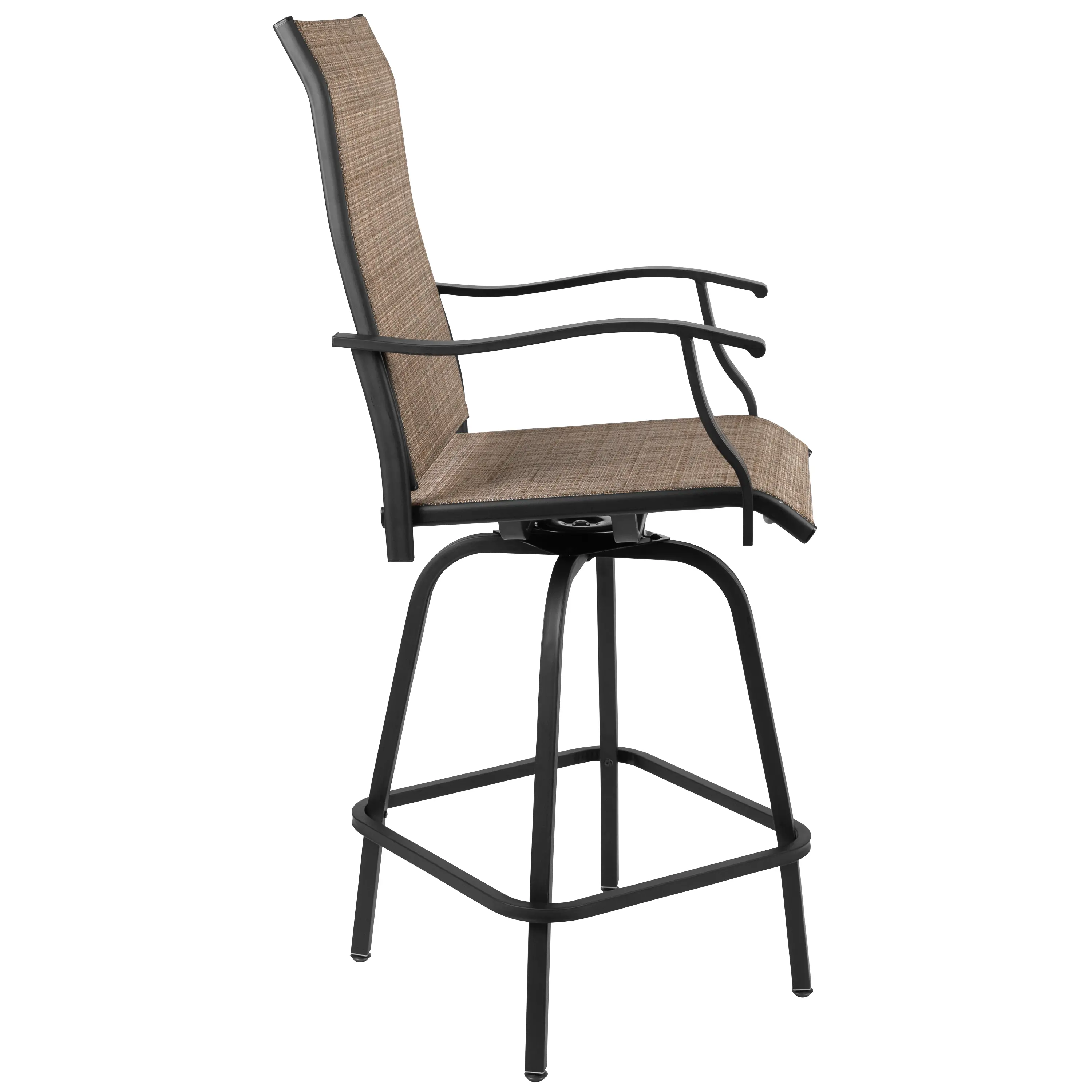 Wren Brown Bar Height Patio Stools, Set of 2-4
