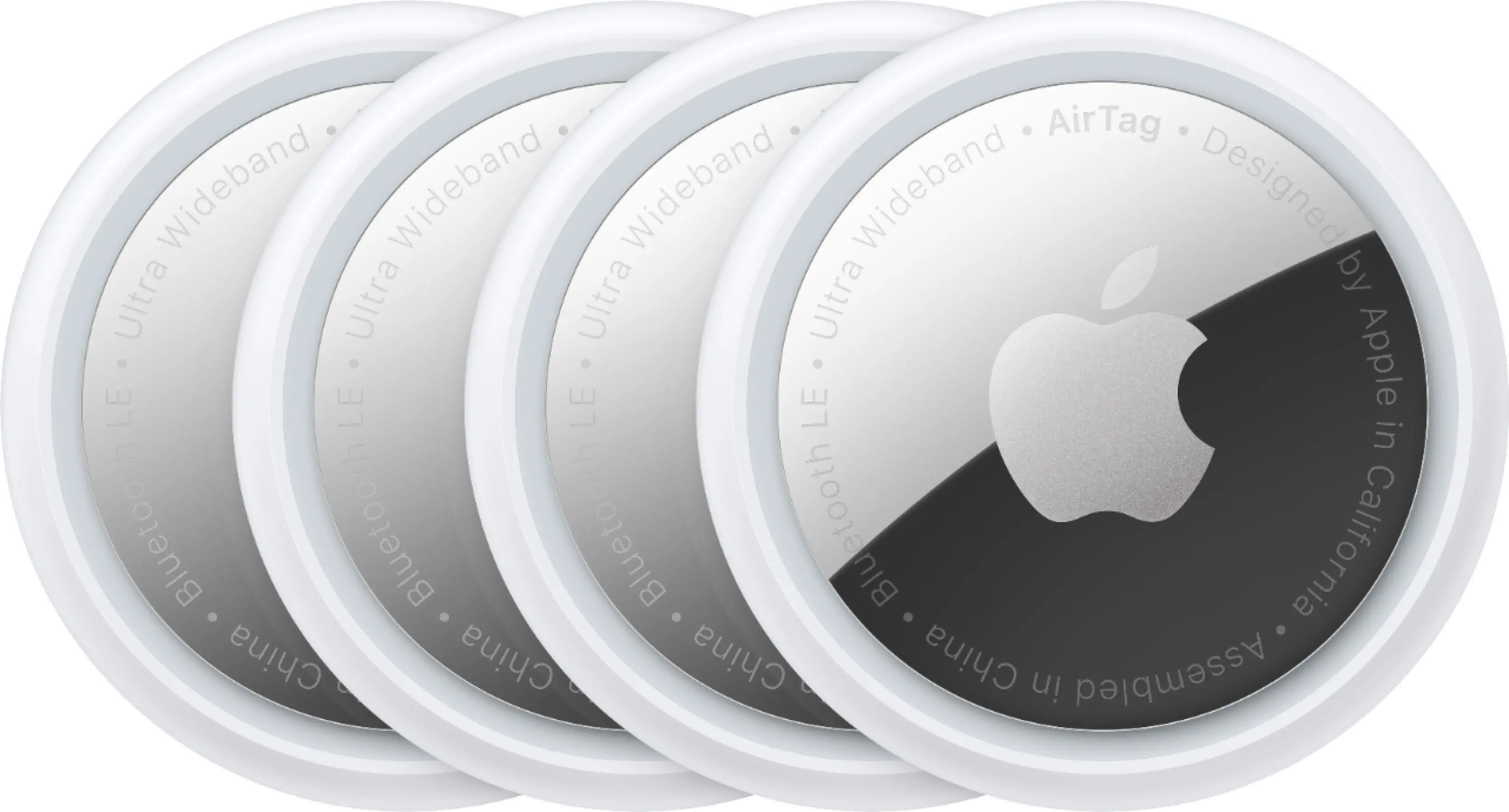 MX542AM/A Apple AirTag 4 Pack - Silver-1