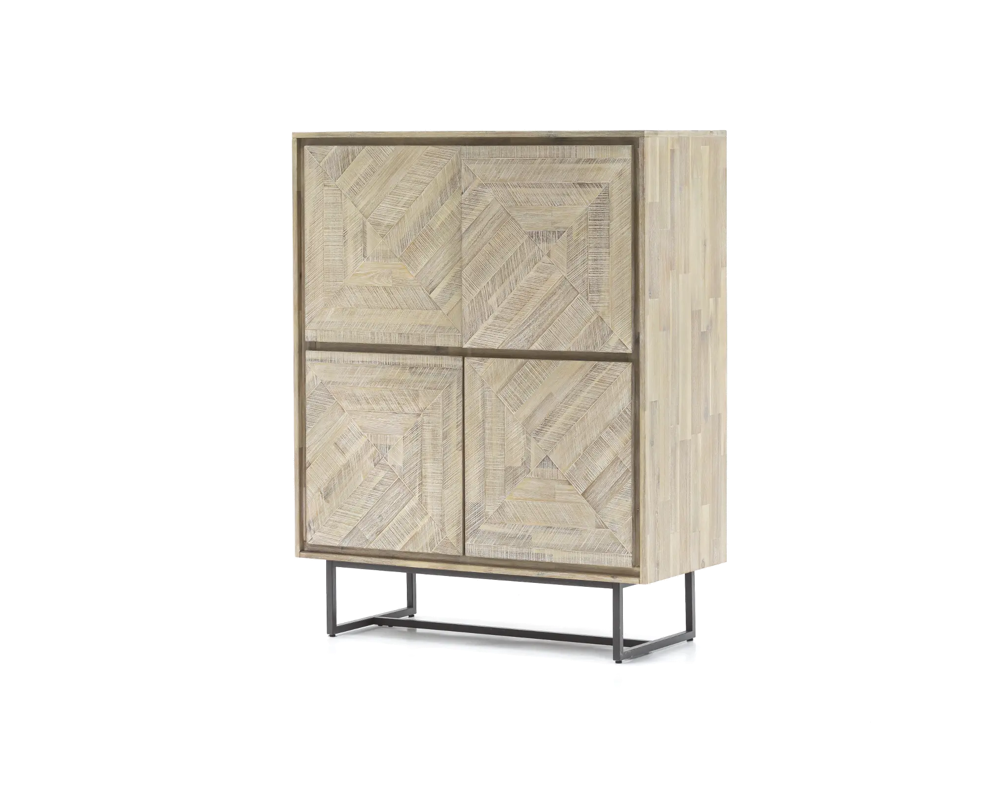 Luna Natural Storage Cabinet-1