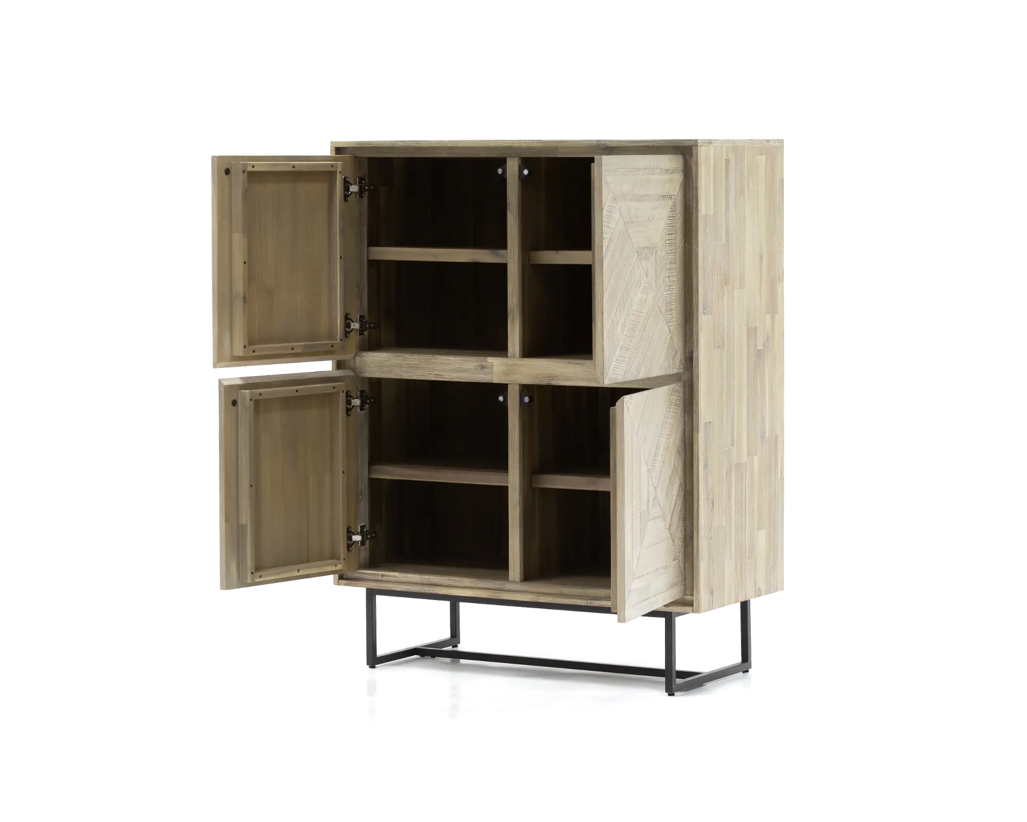 Luna Natural Storage Cabinet-3