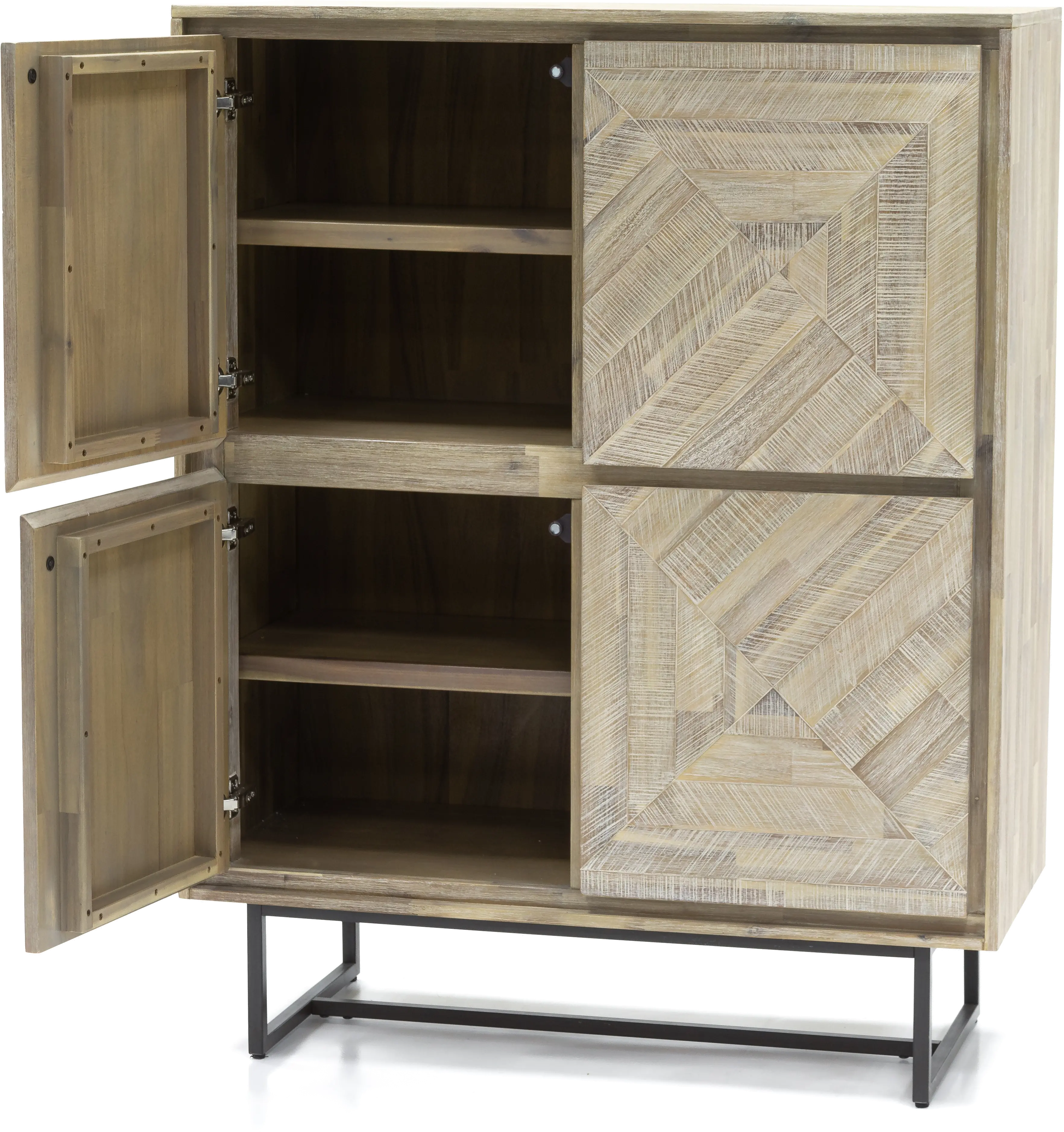 Luna Natural Storage Cabinet-7