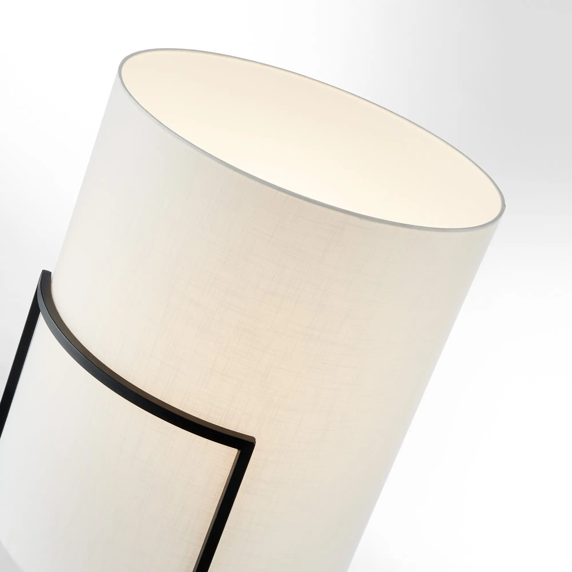 Cam Black and White Outdoor Cordless Floor Lamp with Rechargeable Bulb-2