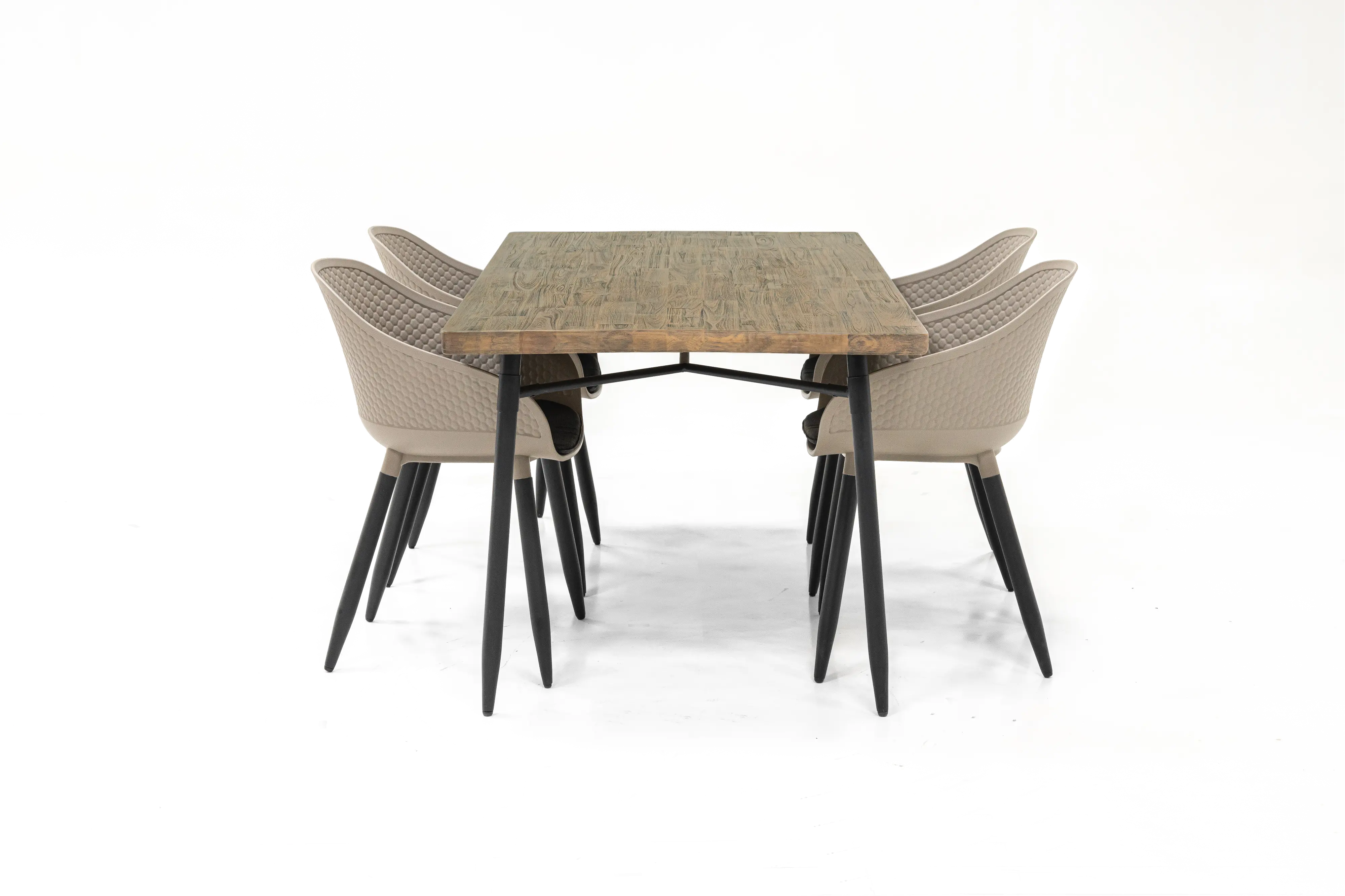 Testa Taupe 5 Piece Dining Room Set-5
