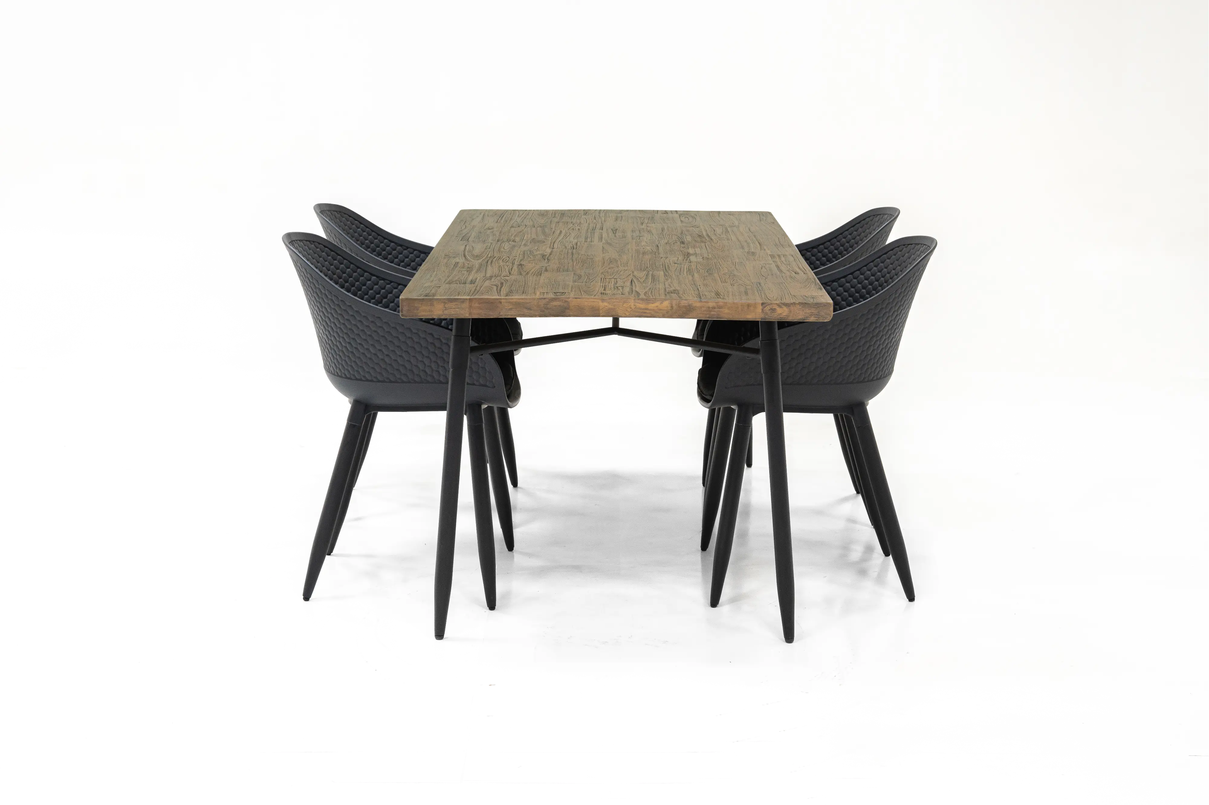 Testa Black 5 Piece Dining Room Set-5