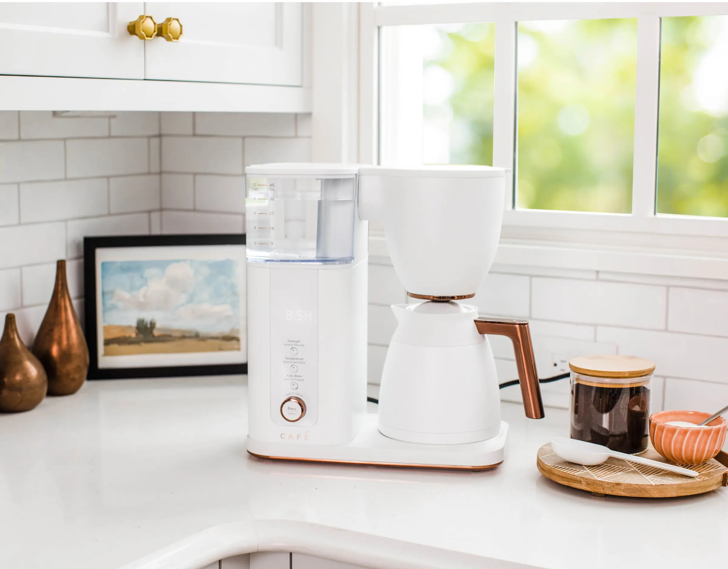 C7CDAAS4PW3 Cafe Specialty Drip Coffee Maker - White-5