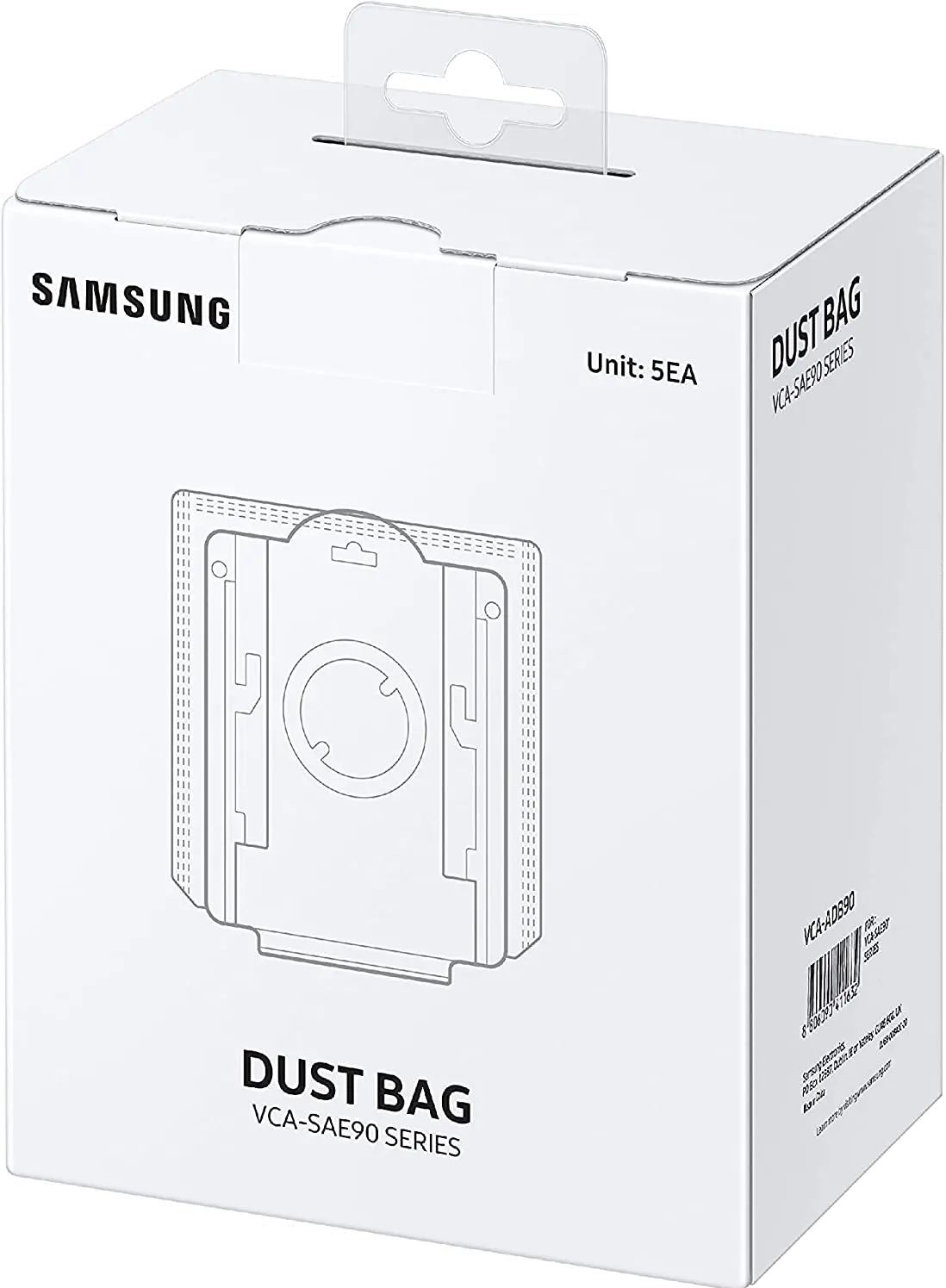VCA-ADB90/XAA Samsung Clean Station Dust Bags - 5 Pack-1