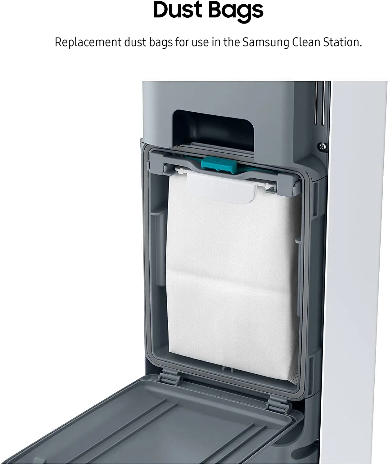 VCA-ADB90/XAA Samsung Clean Station Dust Bags - 5 Pack-2
