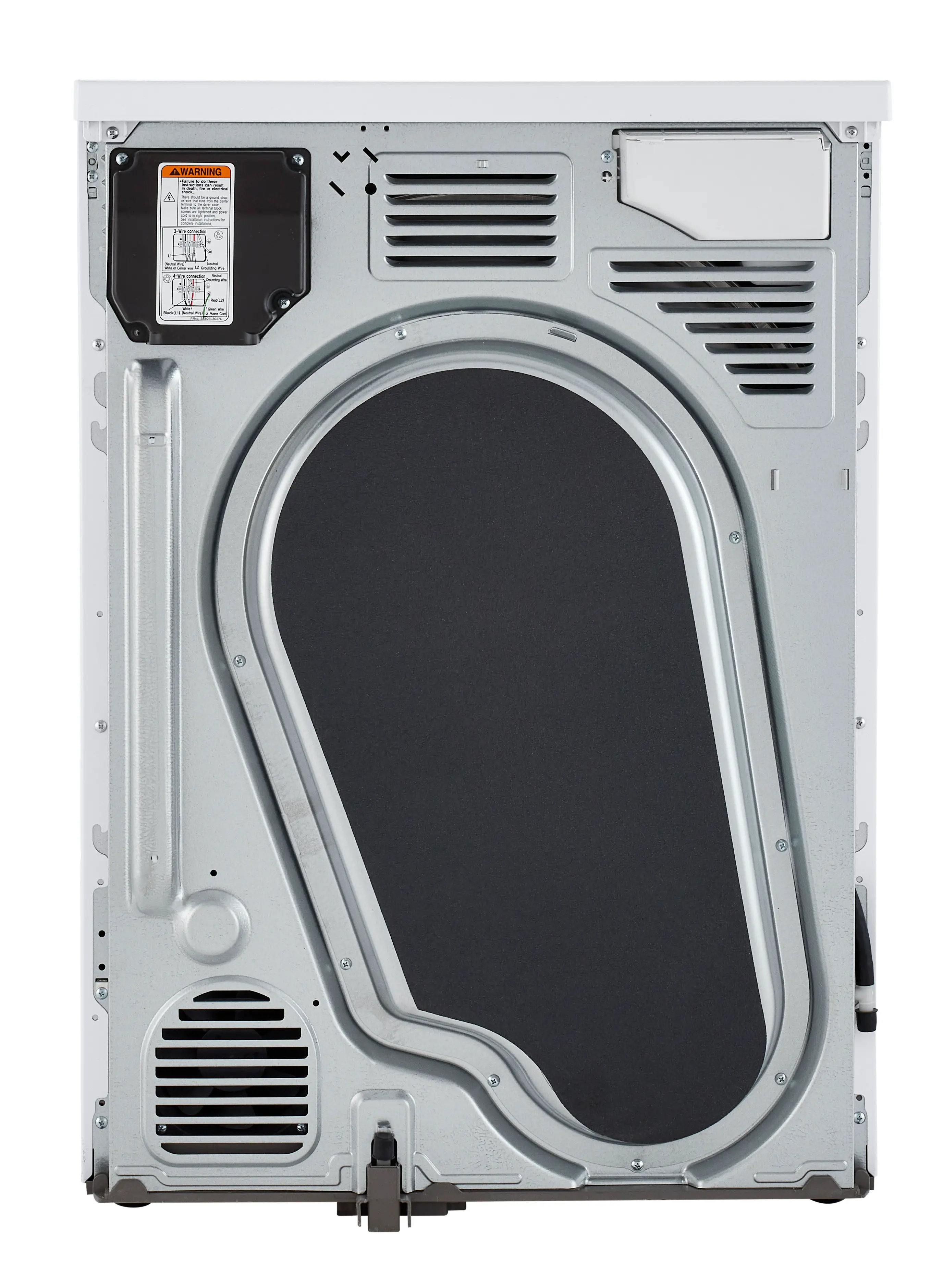 DLHC1455W LG Compact Smart Front Load Electric Dryer with Dual Inverter - 4.2 cu ft White-10