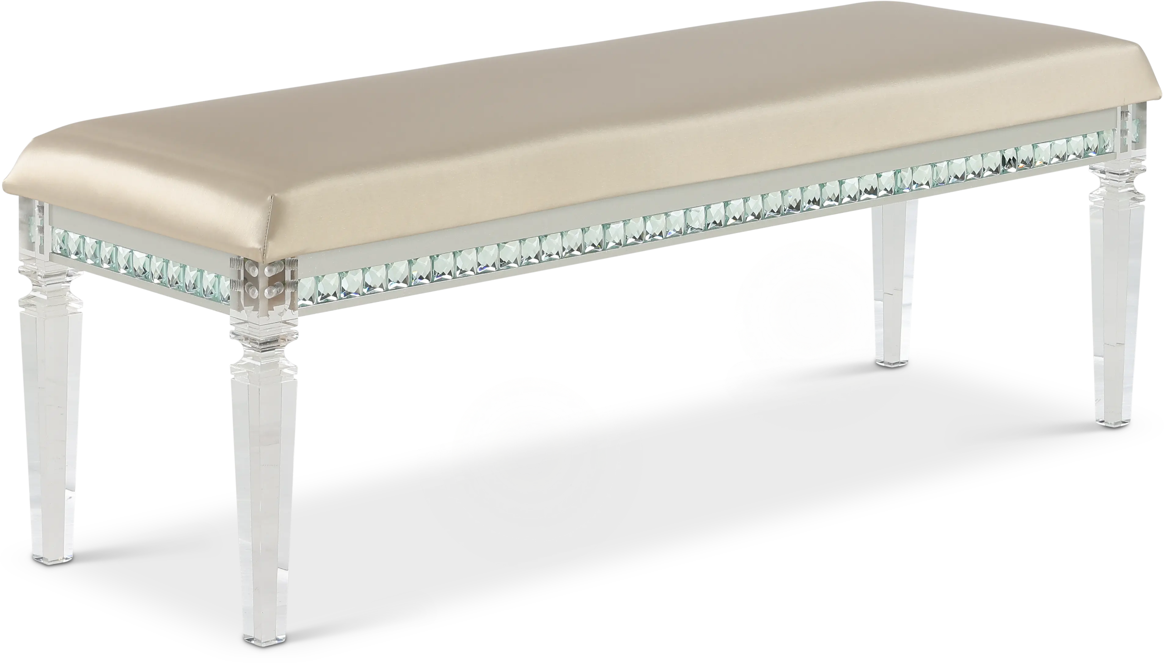 Radiant Platinum Bed Bench-4