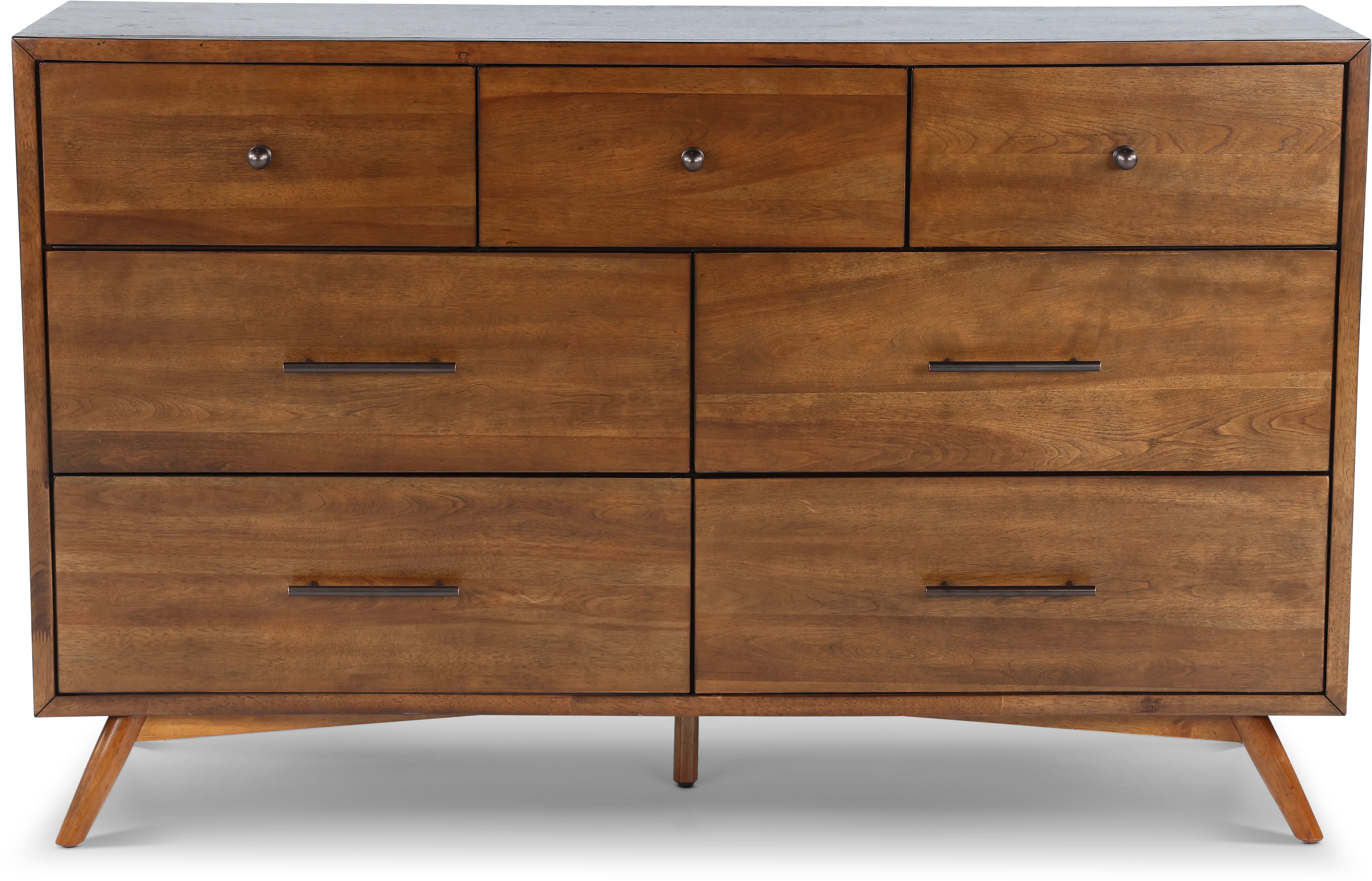Robin Mid-Century Modern Brown Dresser-1