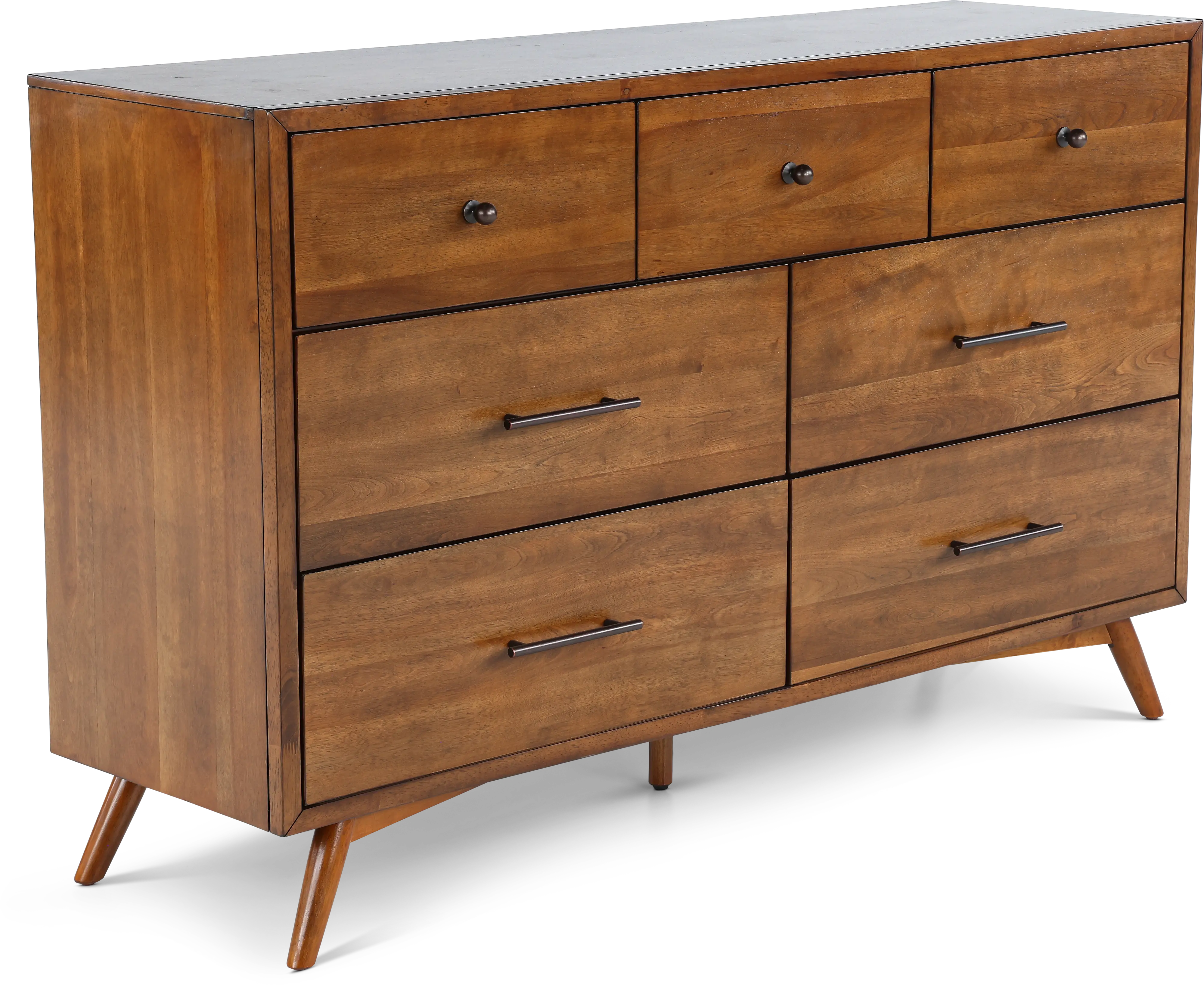 Robin Mid-Century Modern Brown Dresser-4
