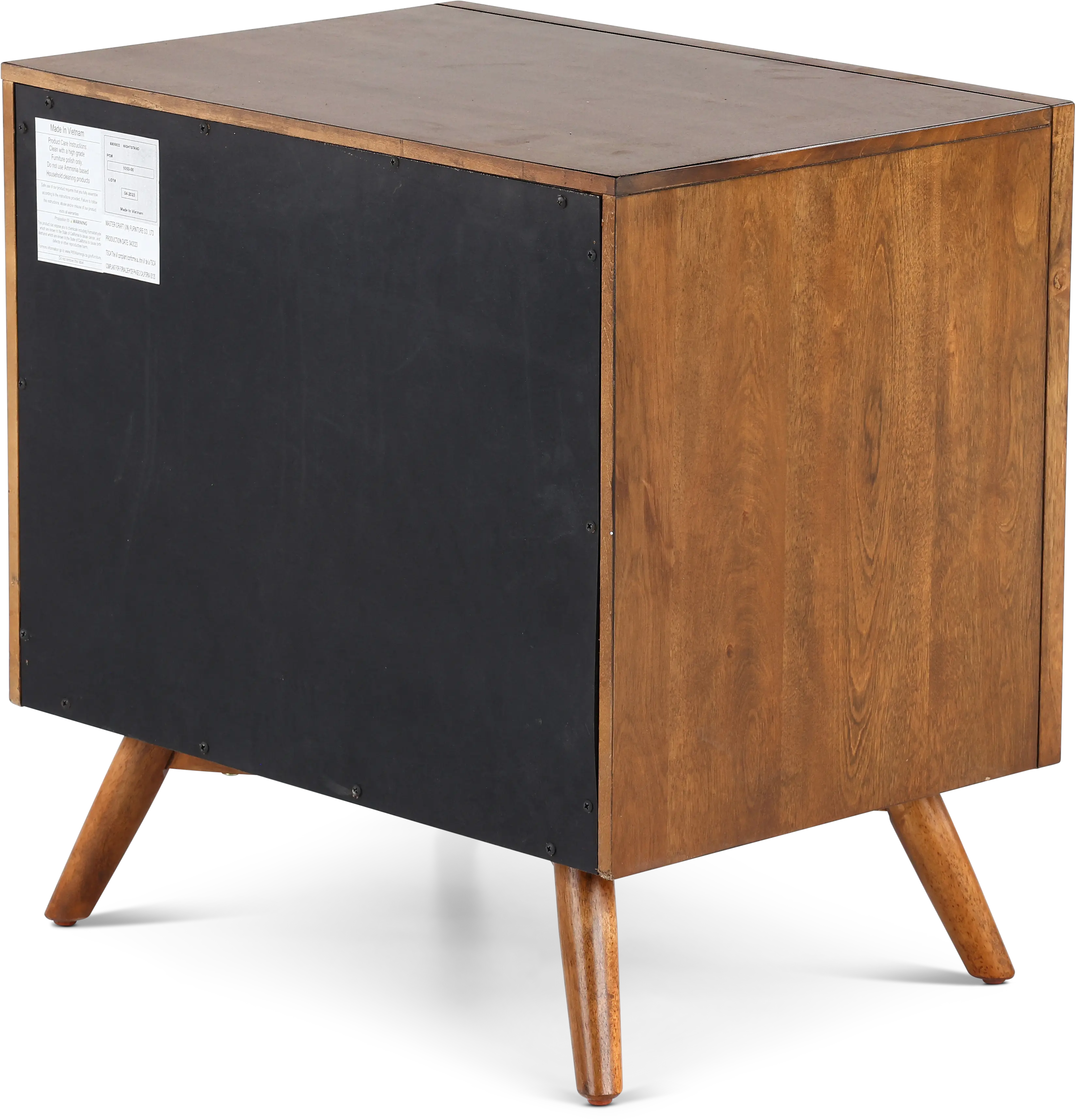 Robin Mid-Century Modern Brown Nightstand-6