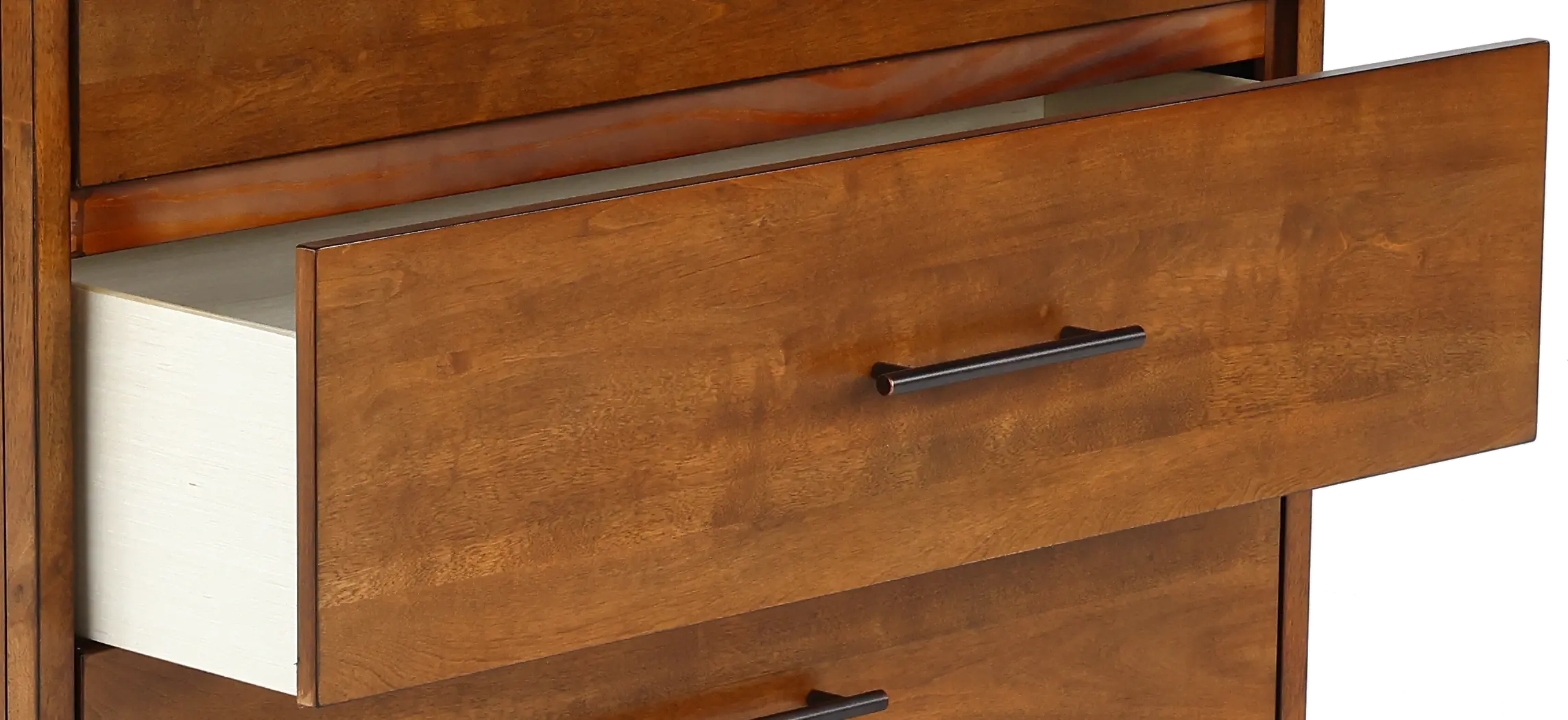 Robin Mid-Century Modern Brown Chest of Drawers-7