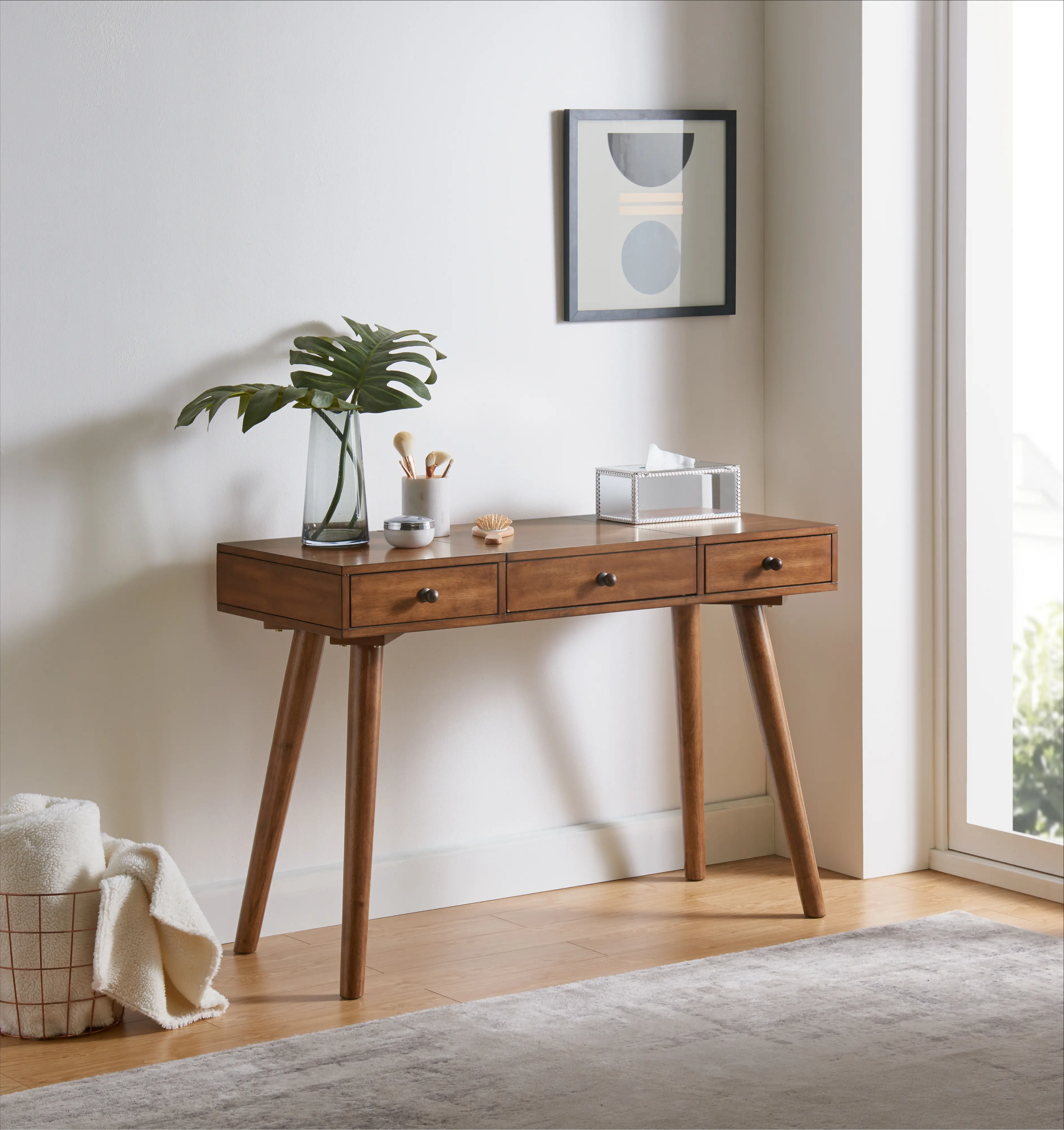 Robin Brown Vanity Desk-11