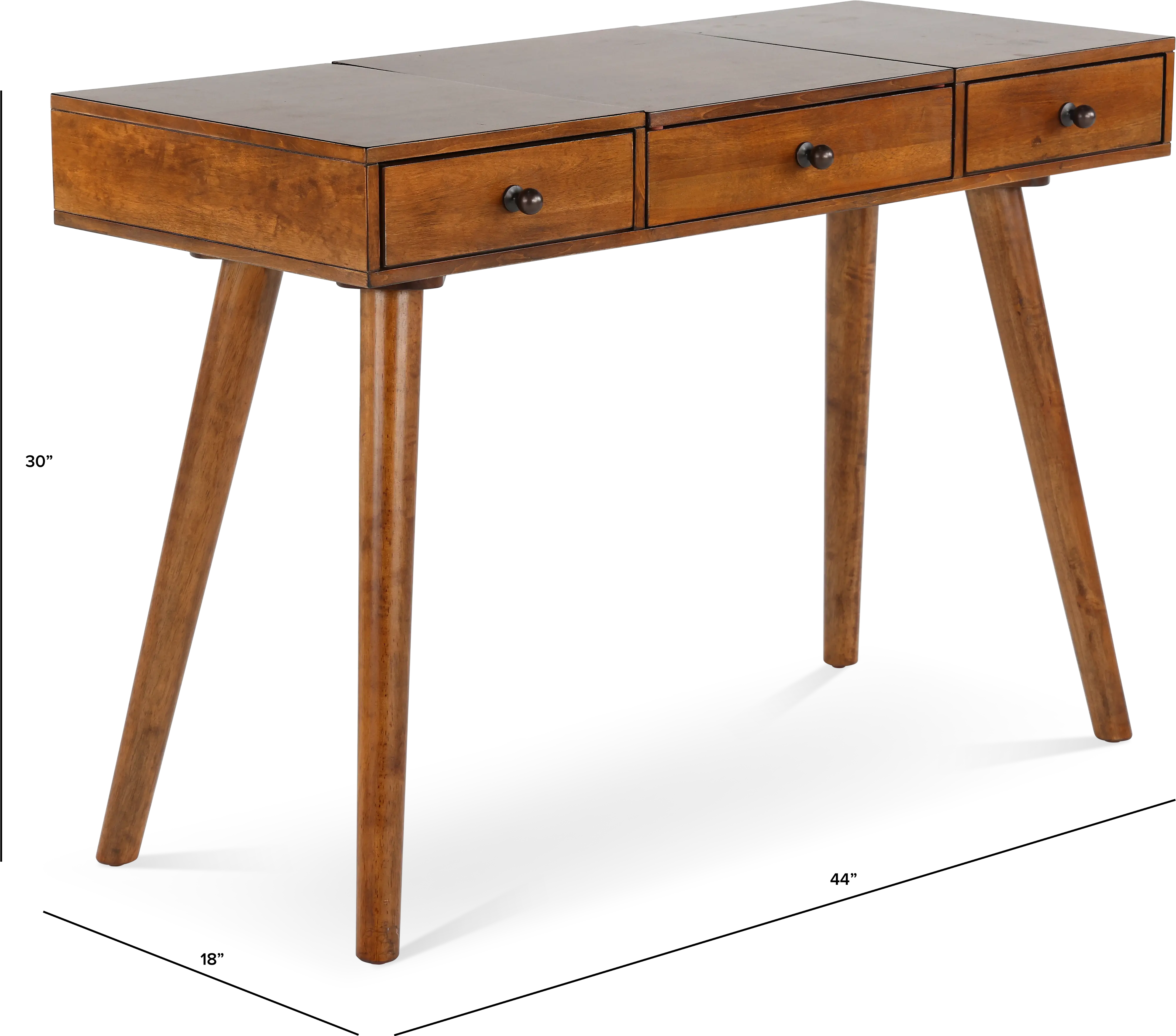 Robin Brown Vanity Desk-3