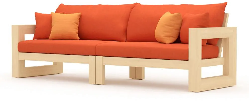 Tikka Orange 8 Piece Patio Set - Benson-3