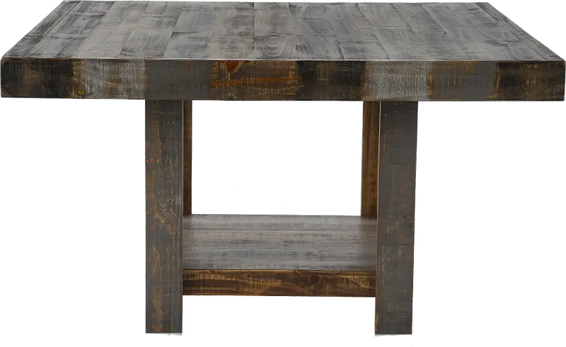 Loft Rustic Pine Dining Table