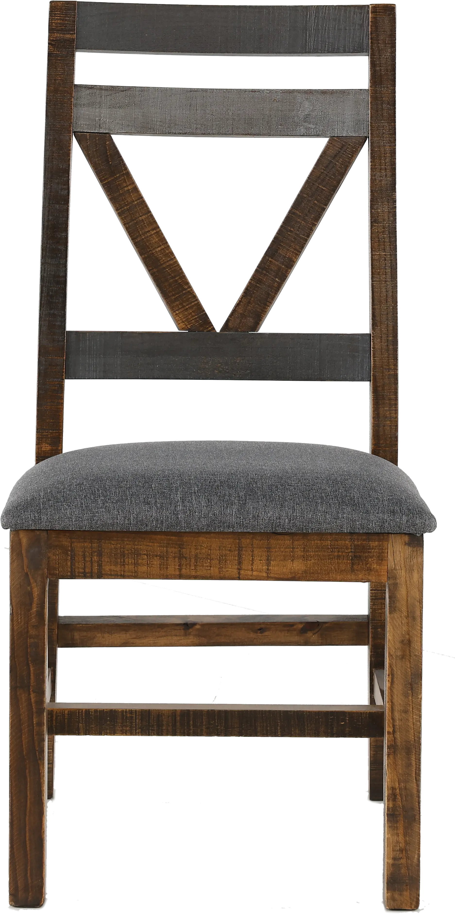 Loft Rustic Pine Dining Chair-5