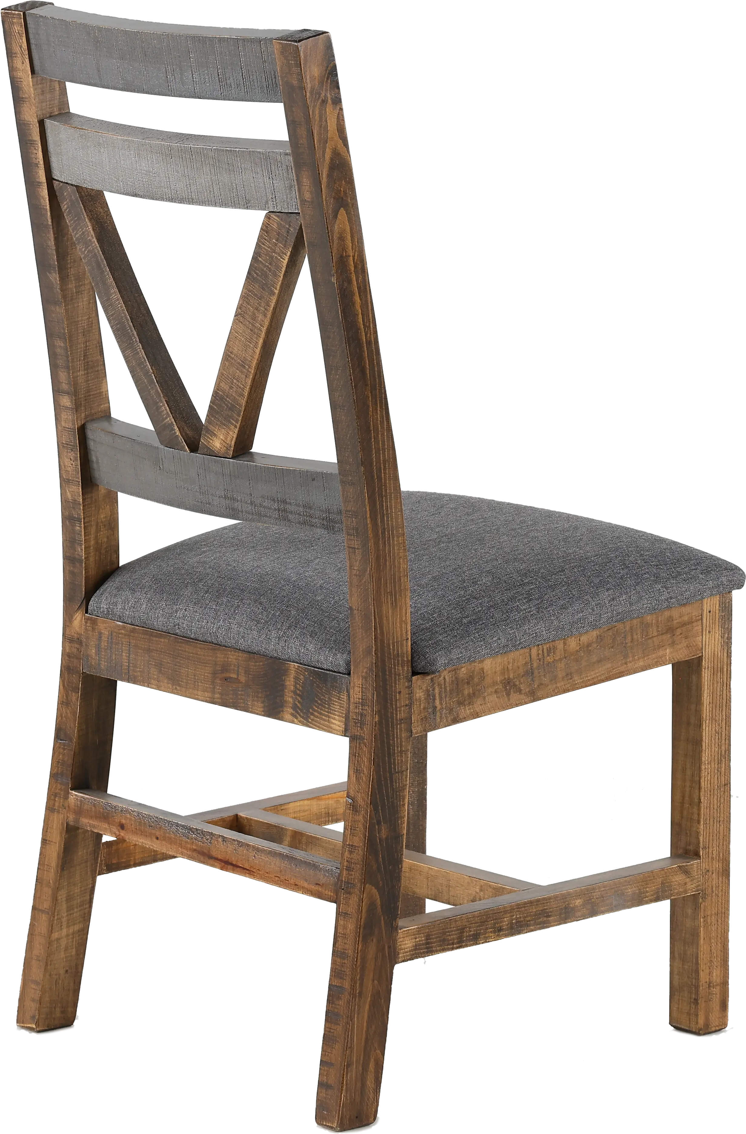 Loft Rustic Pine Dining Chair-6