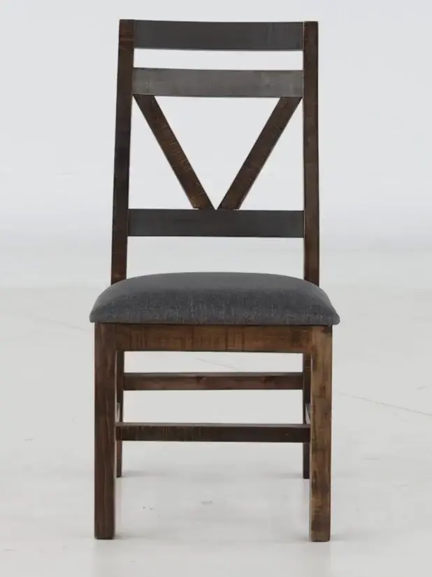 Loft Rustic Pine Dining Chair-9