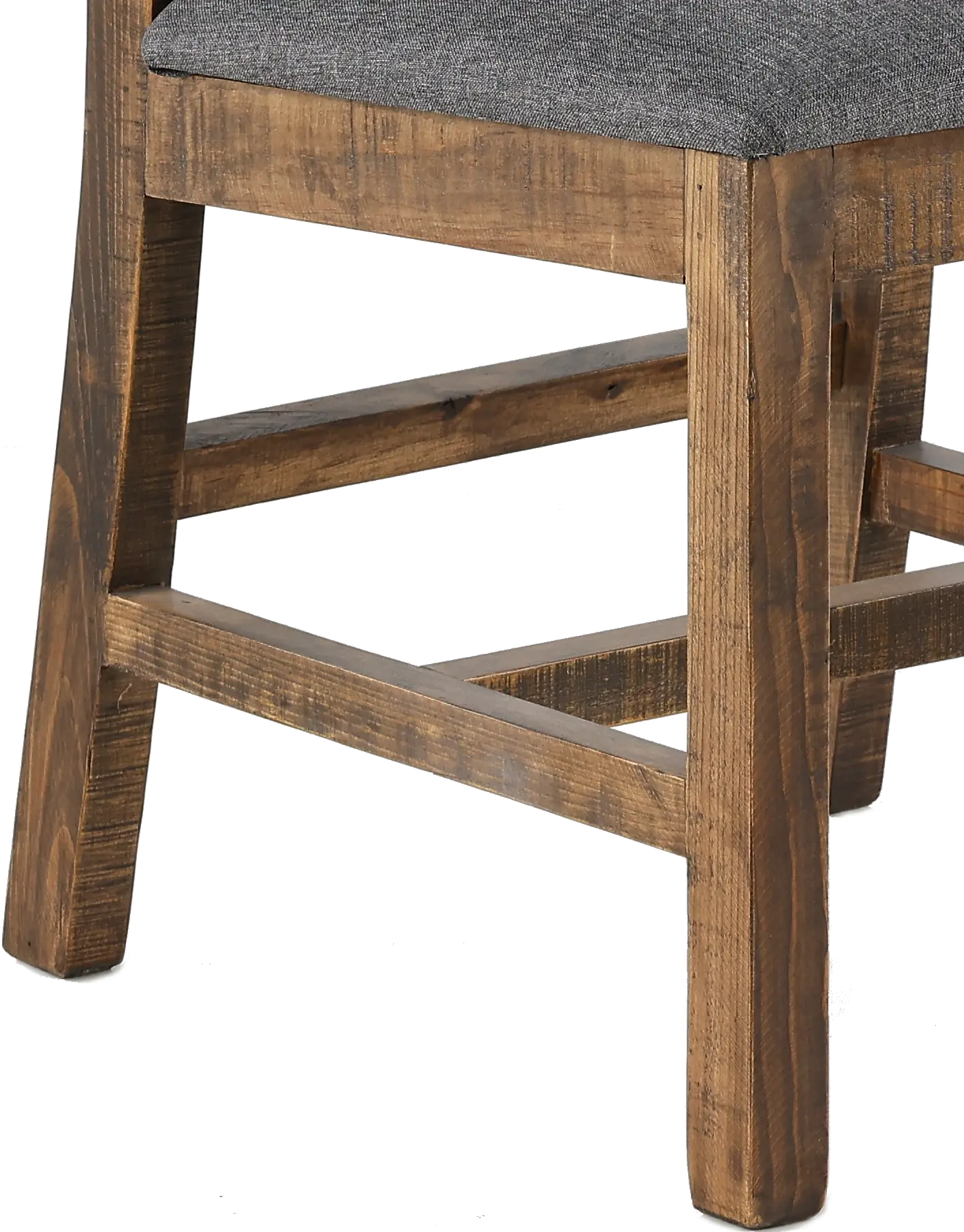 Loft Rustic Pine 5 Piece Dining Set-6