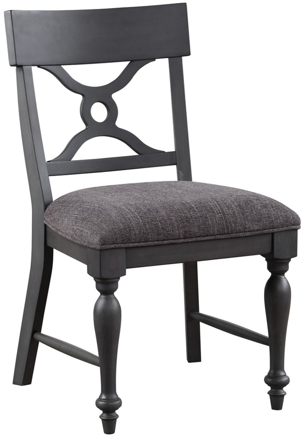 Waters Edge Dark Gray Dining Room Chair