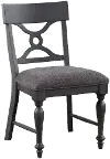 Waters Edge Dark Gray Dining Room Chair