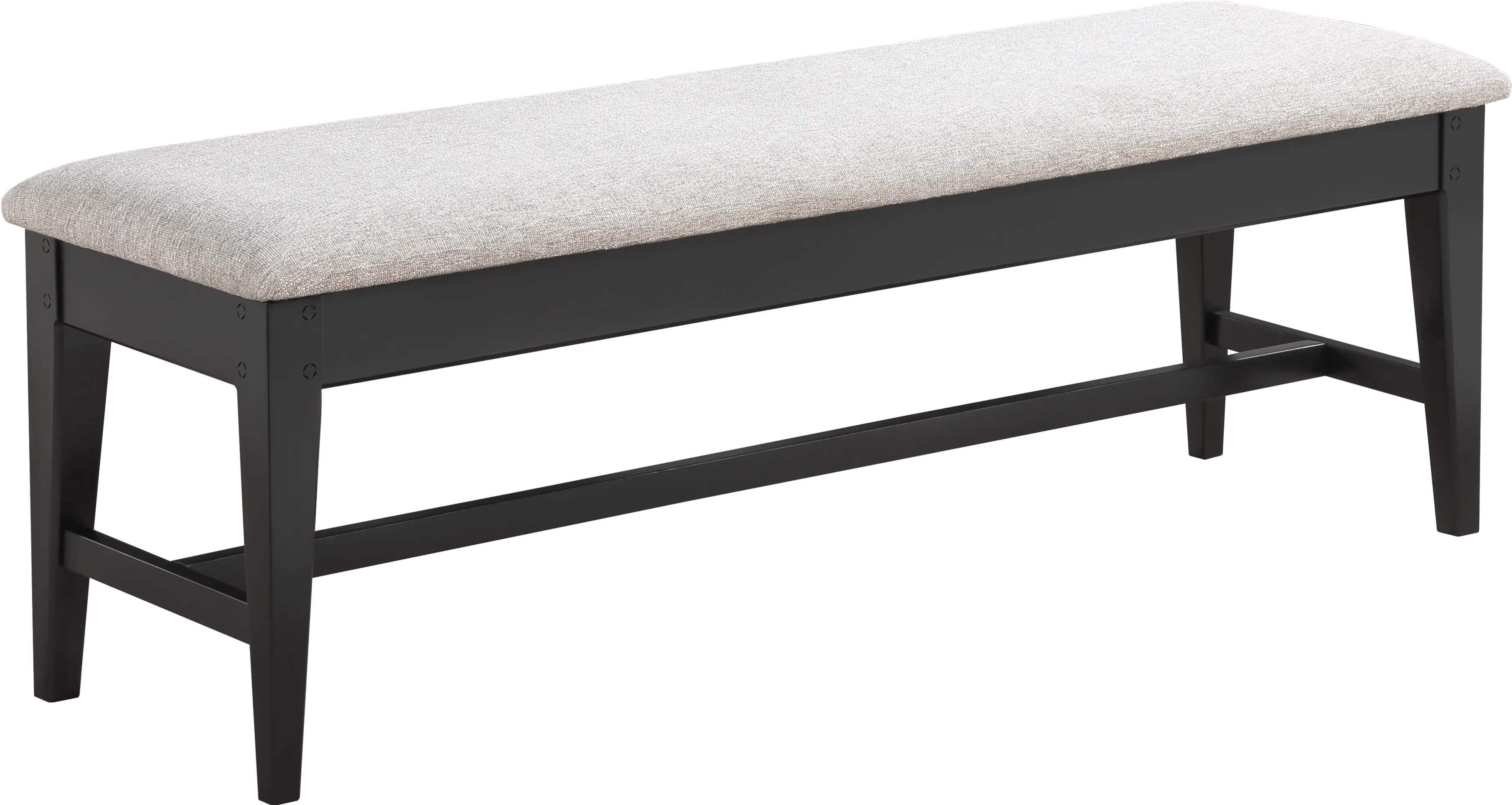 Lakeside Black Dining Room Bench-1