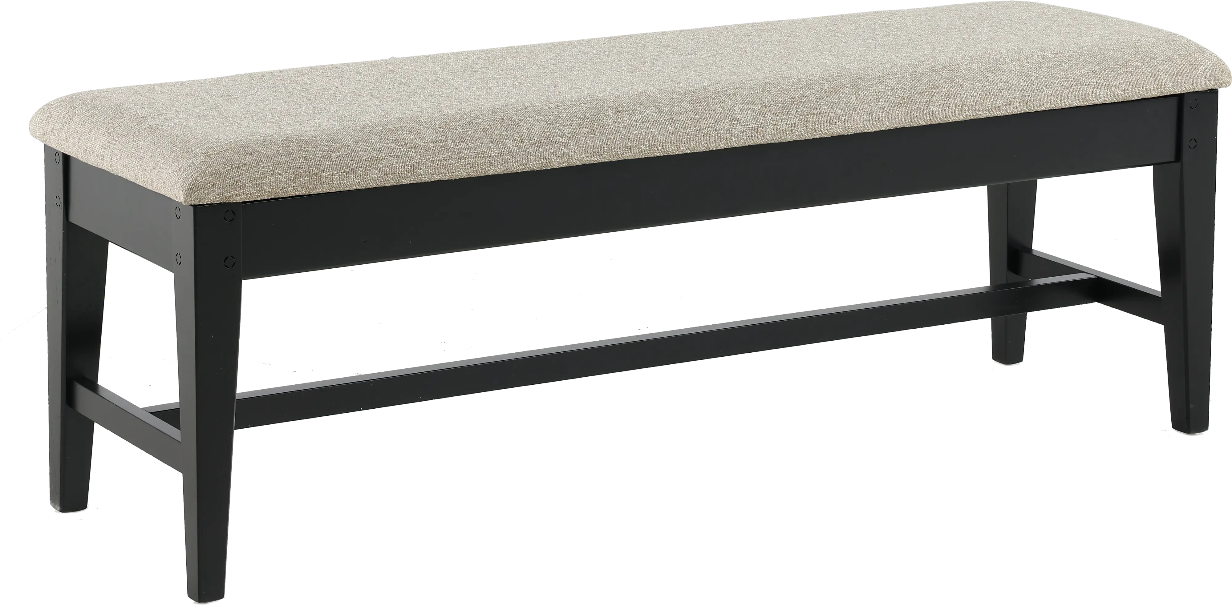 Lakeside Black Dining Room Bench-6